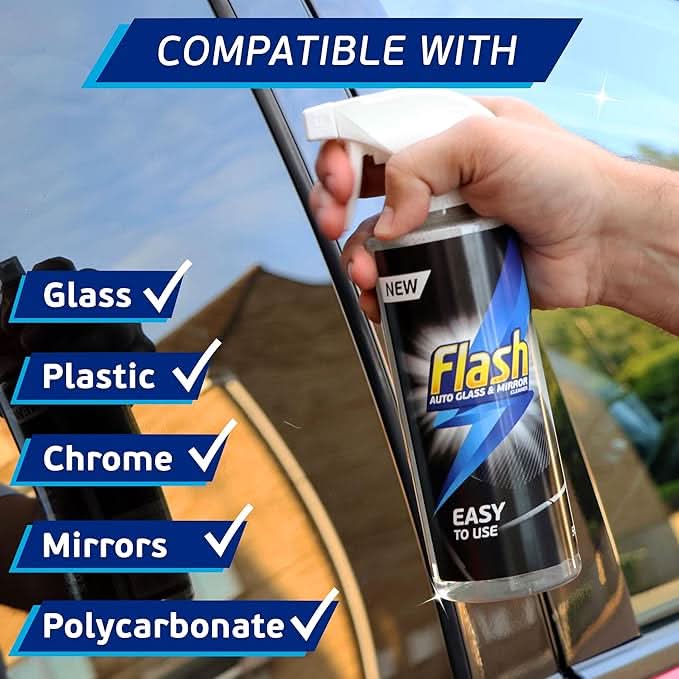 Flash Car Care Glass & Mirror Cleaner