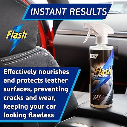 Flash Car Care Leather Protector Spray