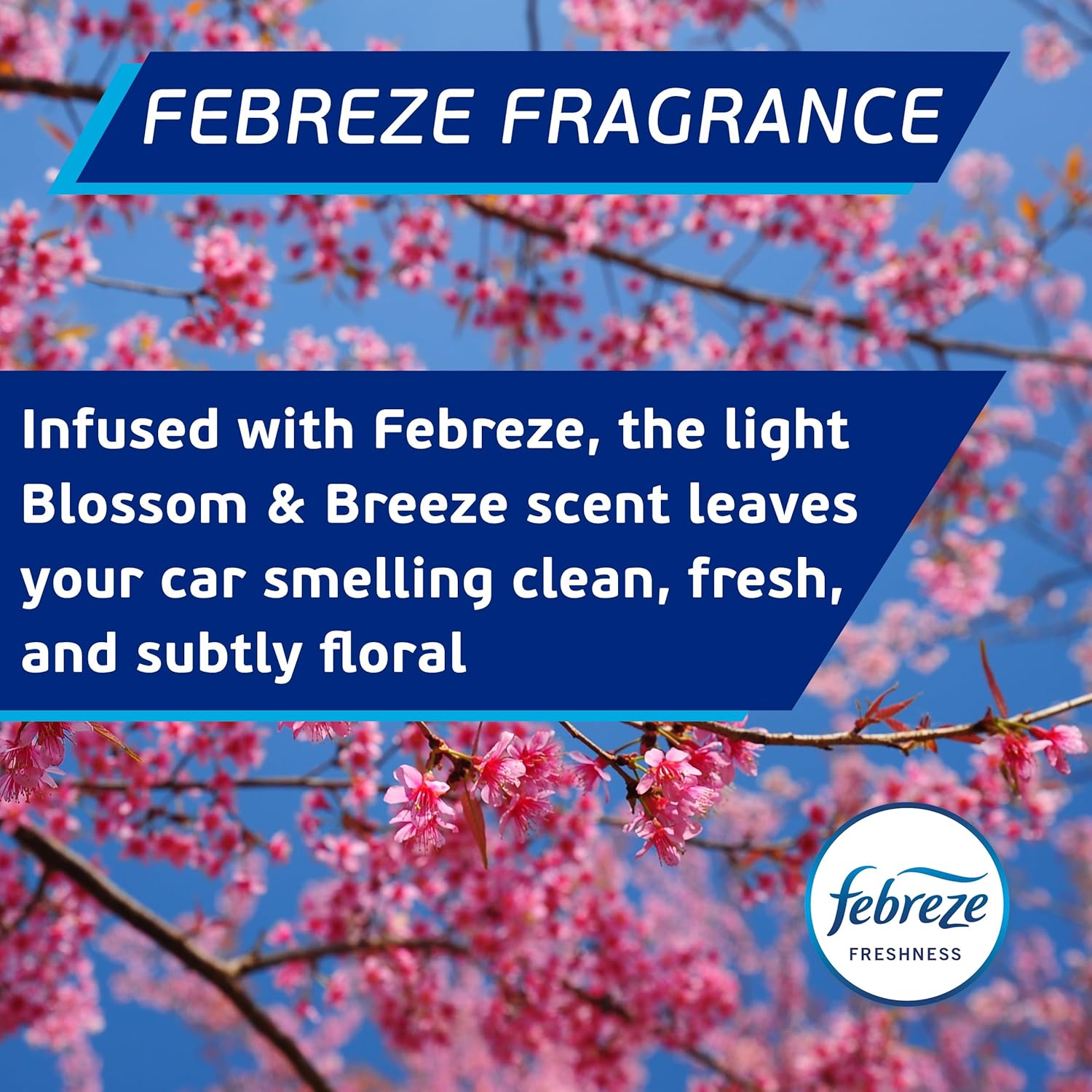Flash Car Care All-Purpose Interior Cleaner - Febreze Blossom & Breeze Scent