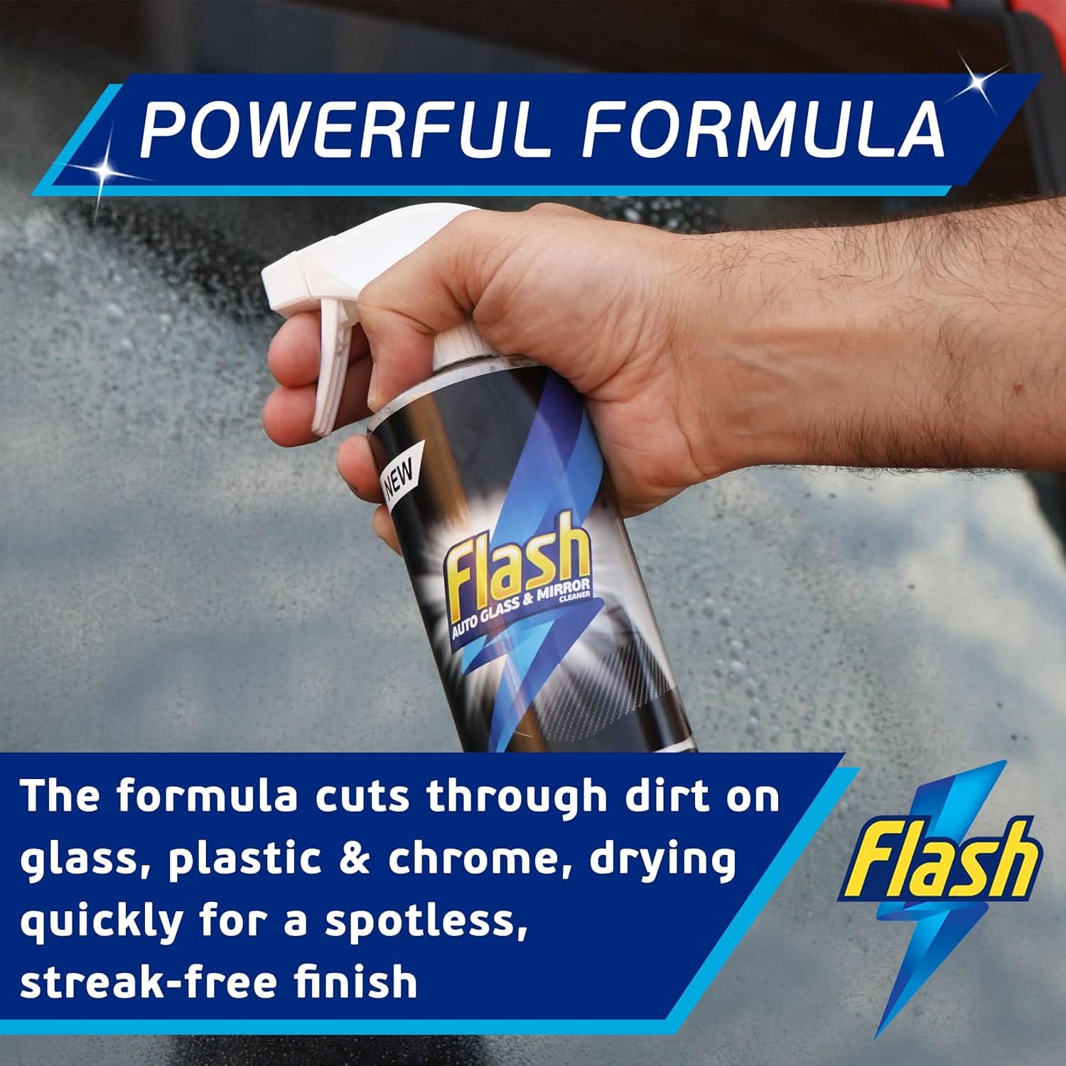 Flash Car Care Glass & Mirror Cleaner