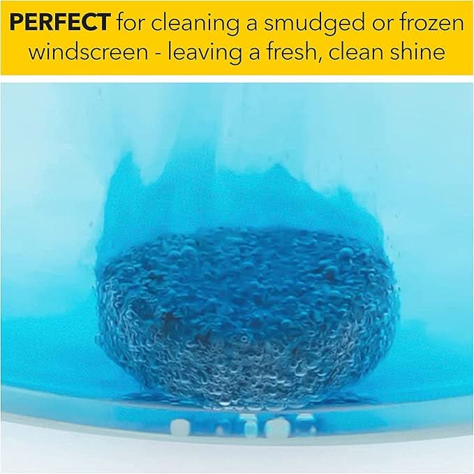 Armor All Screenwash Tabs 1 x 4 Tablets, Makes up to 20L ofAll Seasons Screenwash, Windscreen Washer Tablets