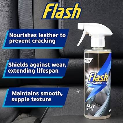 Flash Car Care Leather Protector Spray