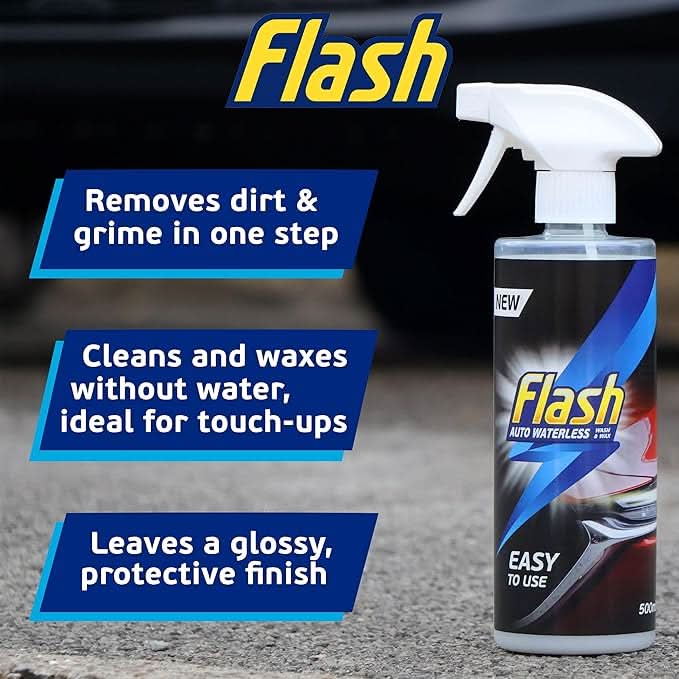 Flash Car Care Waterless Wash & Wax