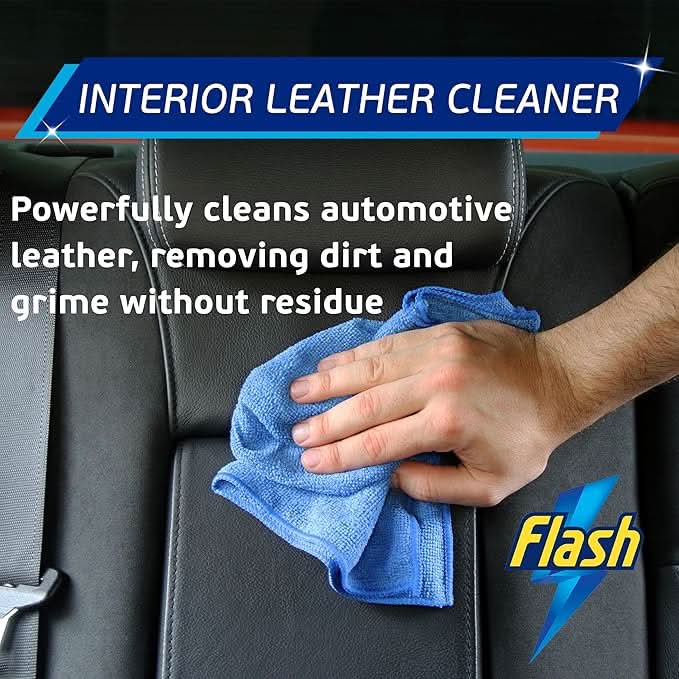 Flash Car Care Leather Cleaner