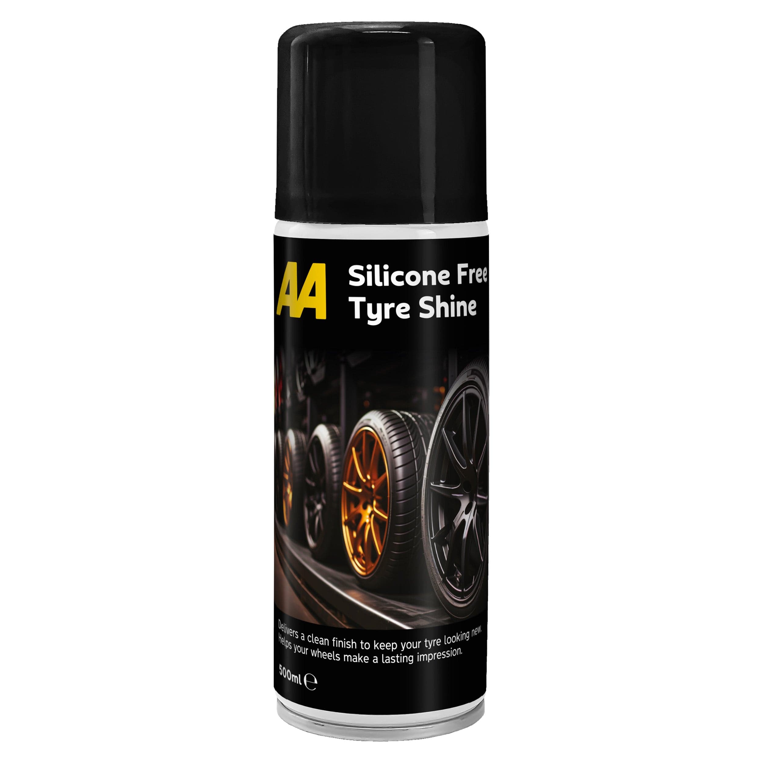 AA Tyre Shine Silicone-Free, 500 ml, Aerosol