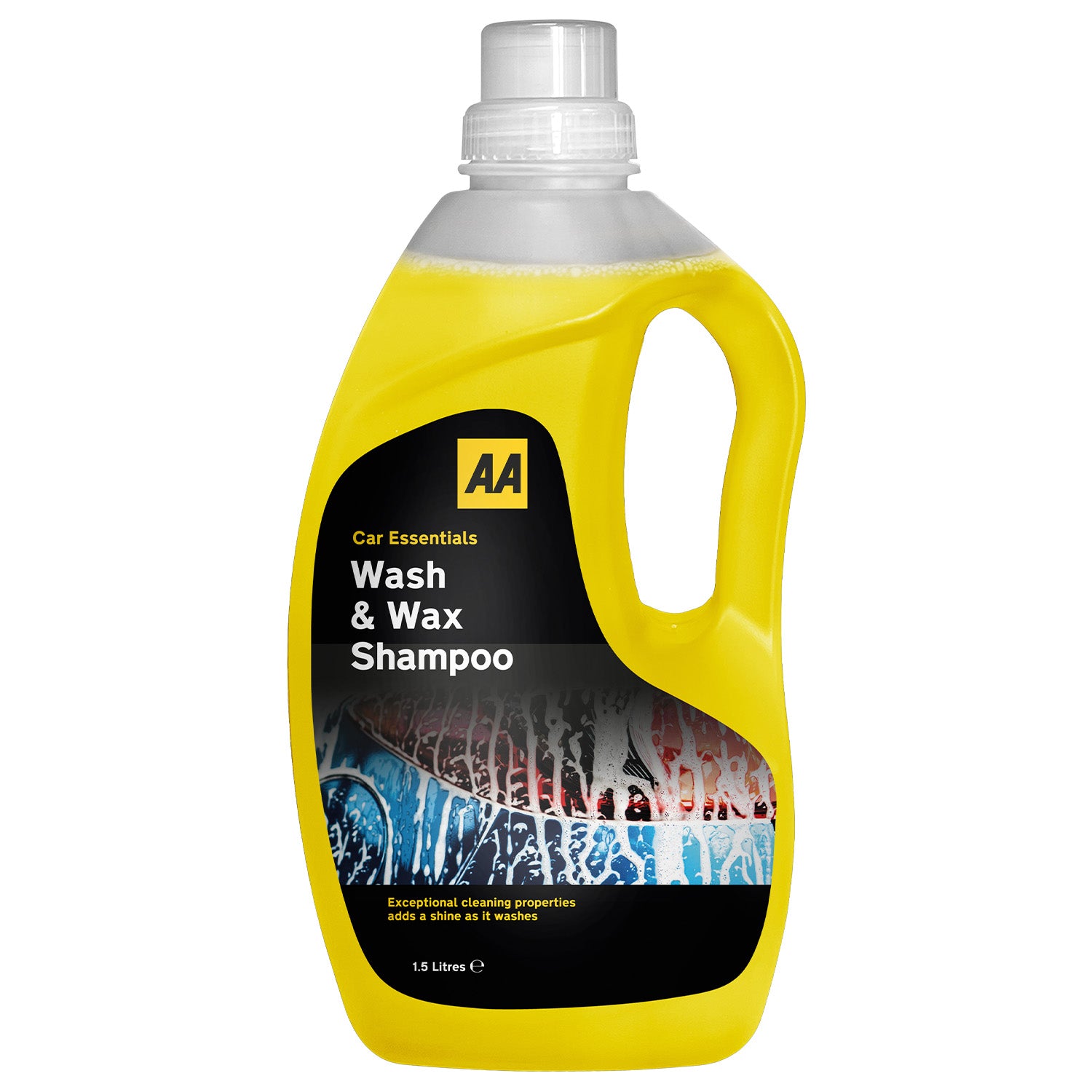 AA Wash and Wax Car Shampoo 2 x 1.5 Litre