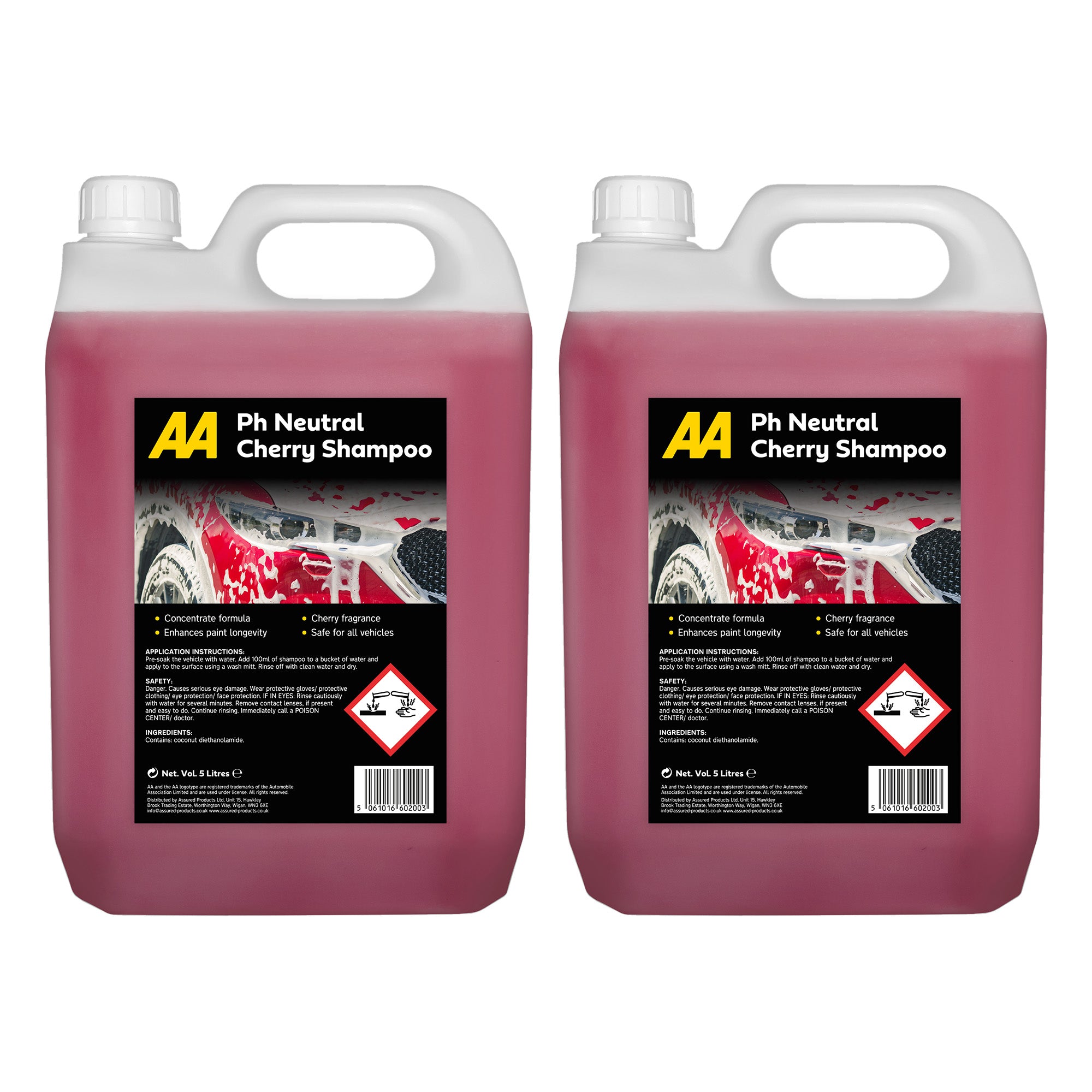 AA pH Neutral Car Shampoo - Cherry