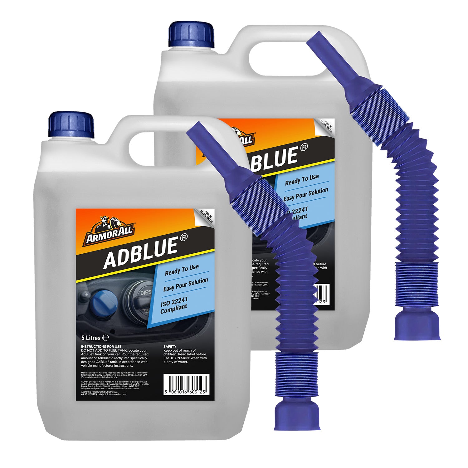 Armor All AdBlue Diesel Exhaust Fluid Additive - Easy Pour Spout