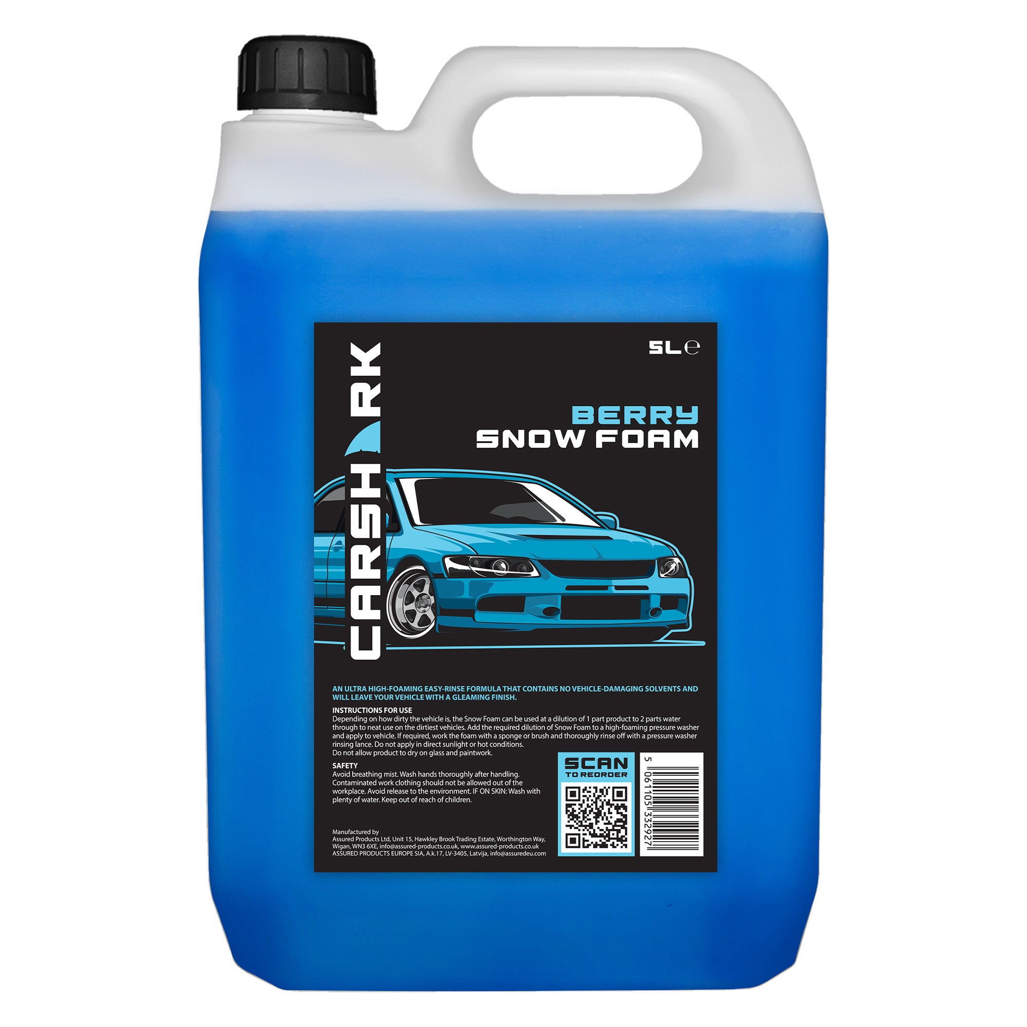 CARSHARK Berry Snow Foam