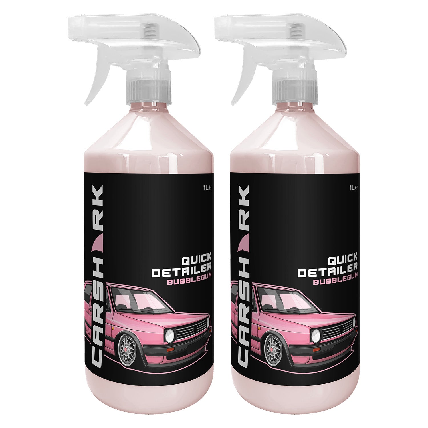 CARSHARK Bubble Gum Quick Detailer 2 x 1 Litre Spray