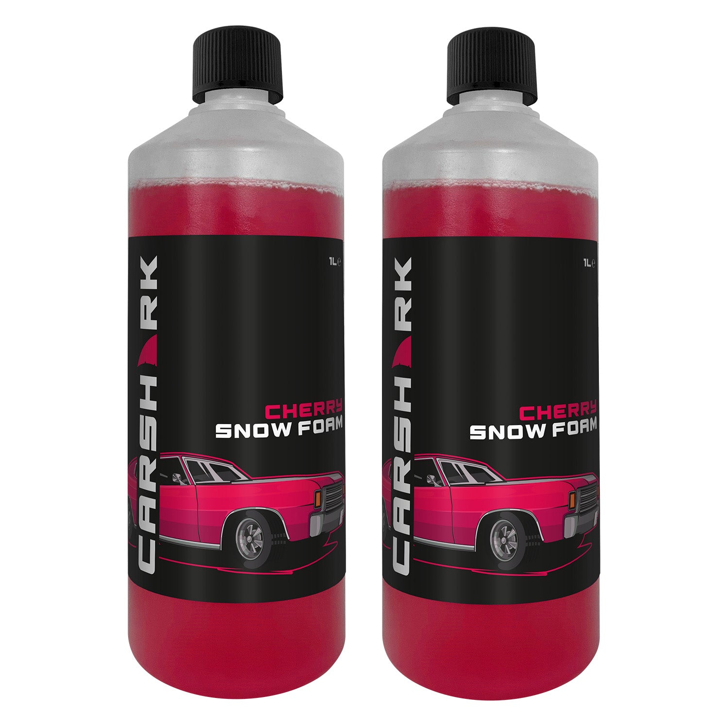 CARSHARK Cherry Snow Foam 2 x 1 Litre Concentrate