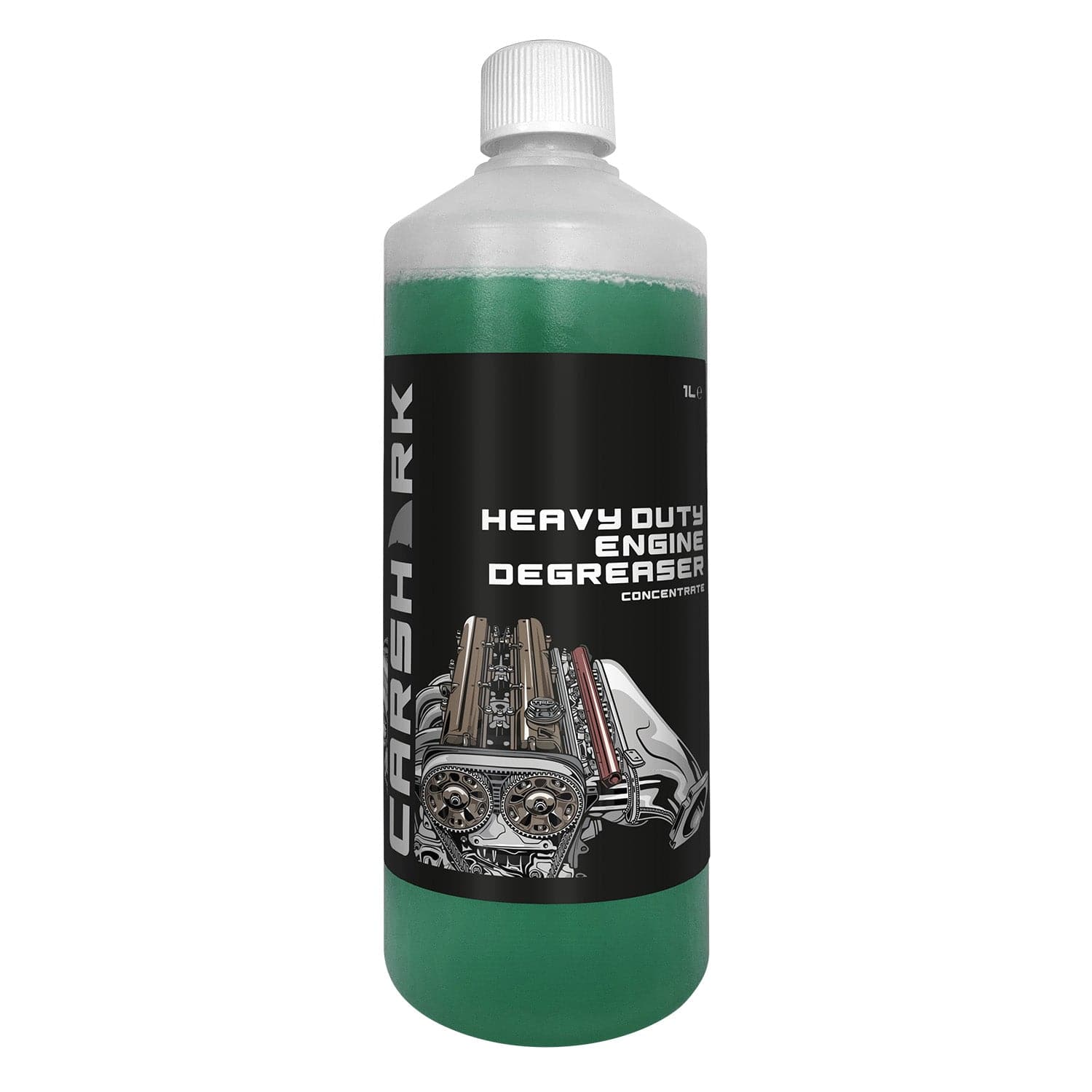 CARSHARK Engine Degreaser - 2 x 1 L - Heavy Duty Concentrate