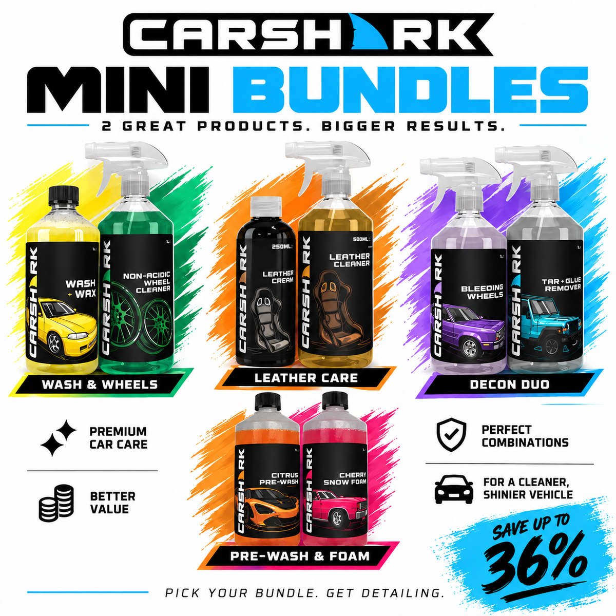 CARSHARK Mini Bundles - Pick Your Duo