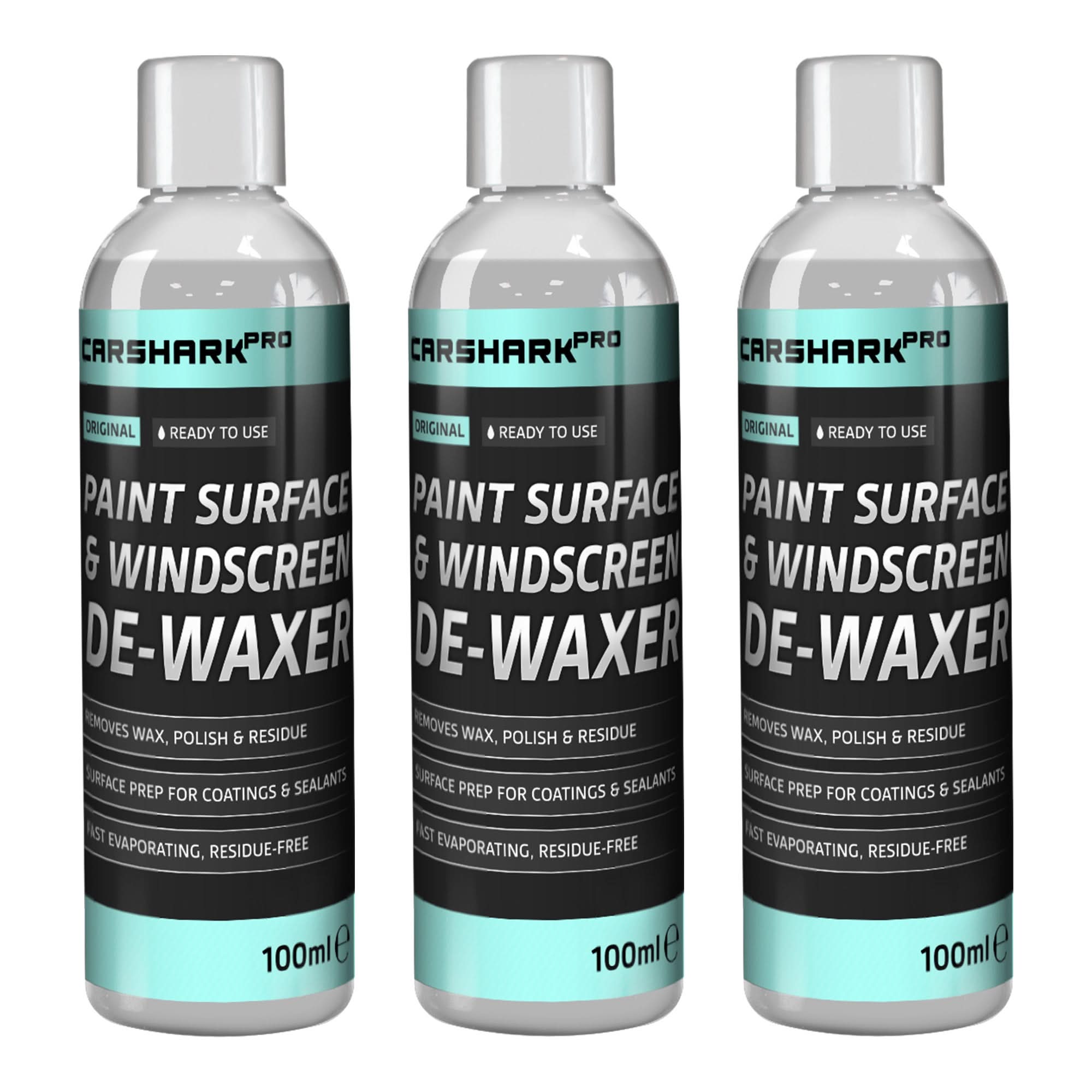 CARSHARK Pro Paint Surface & Windscreen De-Waxer