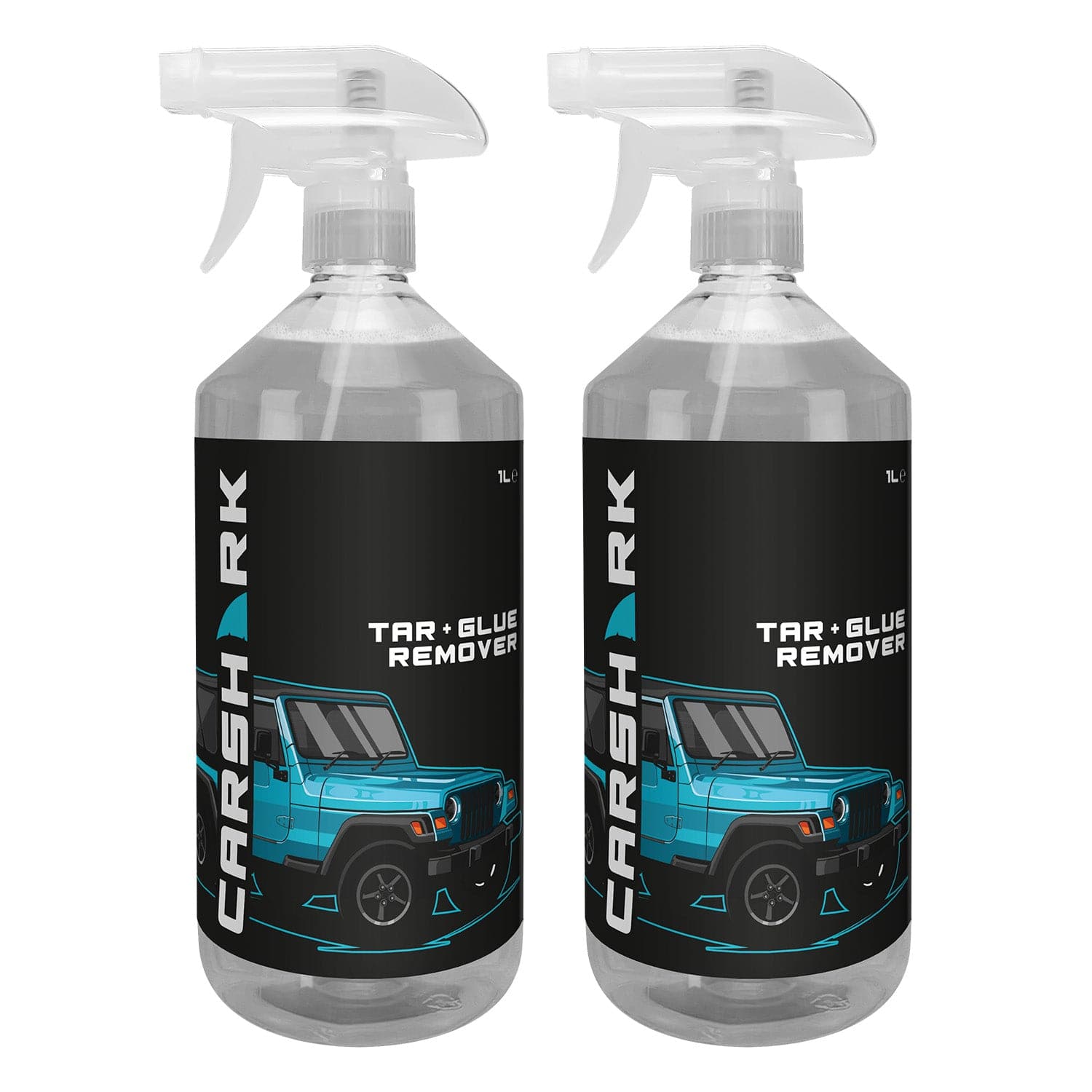 CARSHARK Tar and Glue Remover 2 x 1 L Spray