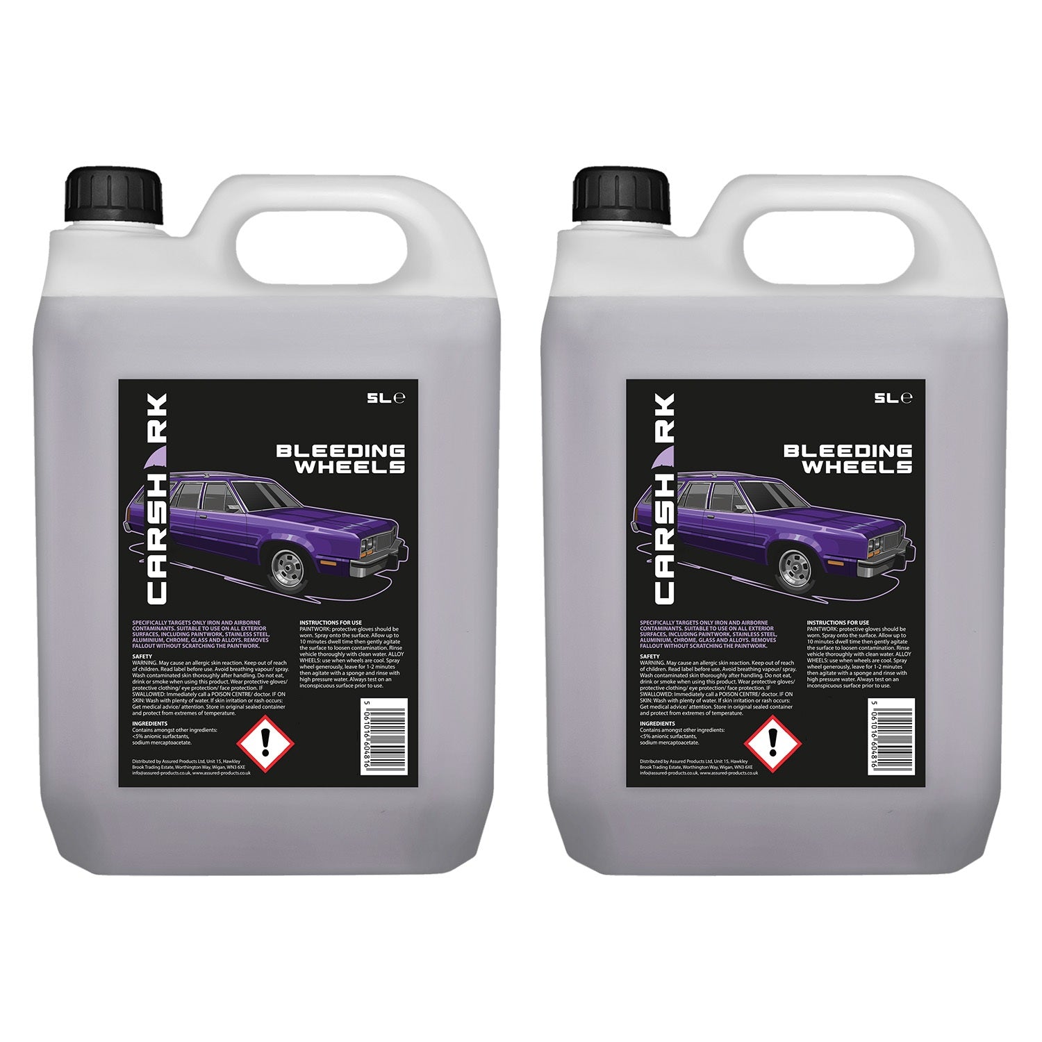 CARSHARK Bleeding Wheels - Iron Fallout Wheel Cleaner