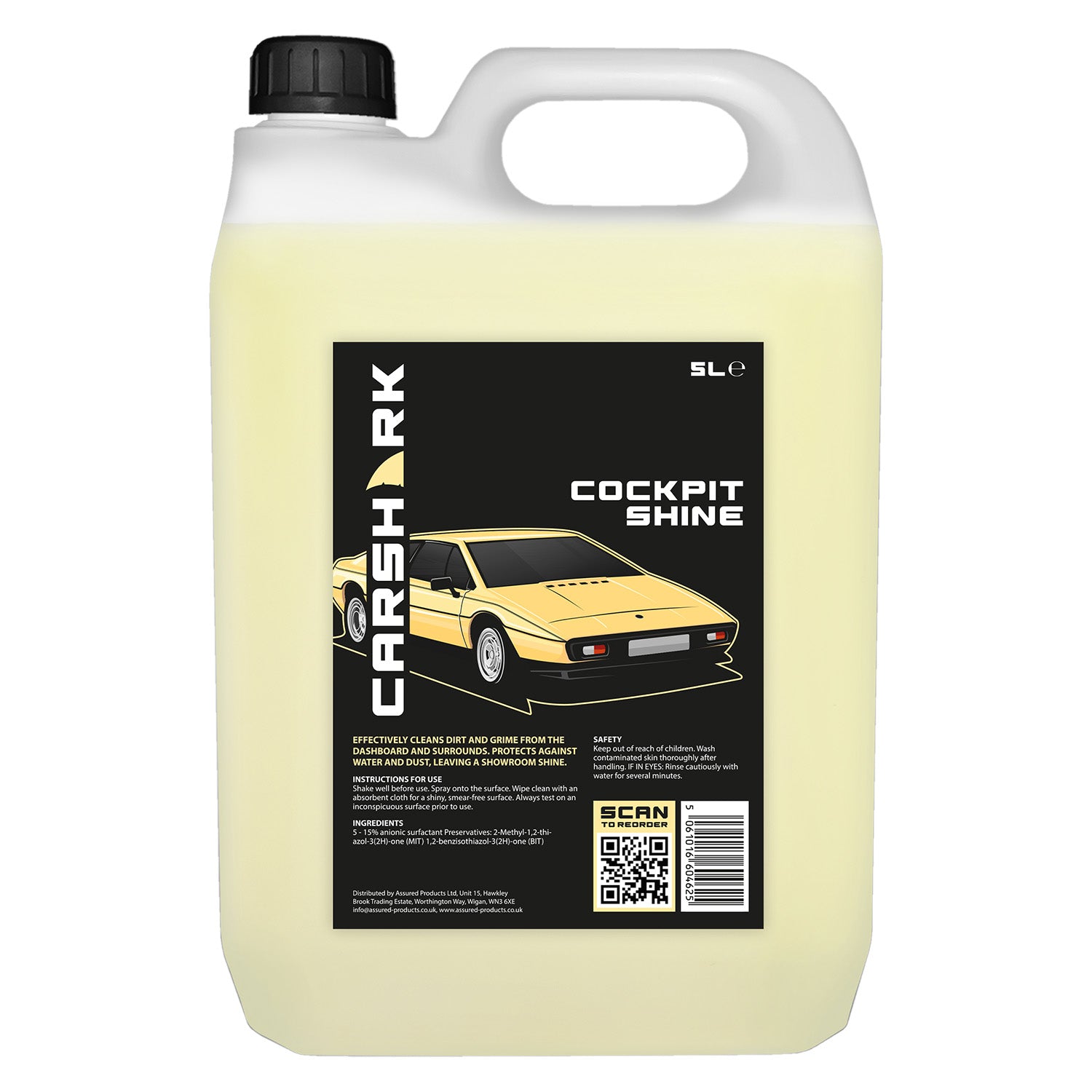 CARSHARK Cockpit Shine - Dashboard Cleaner