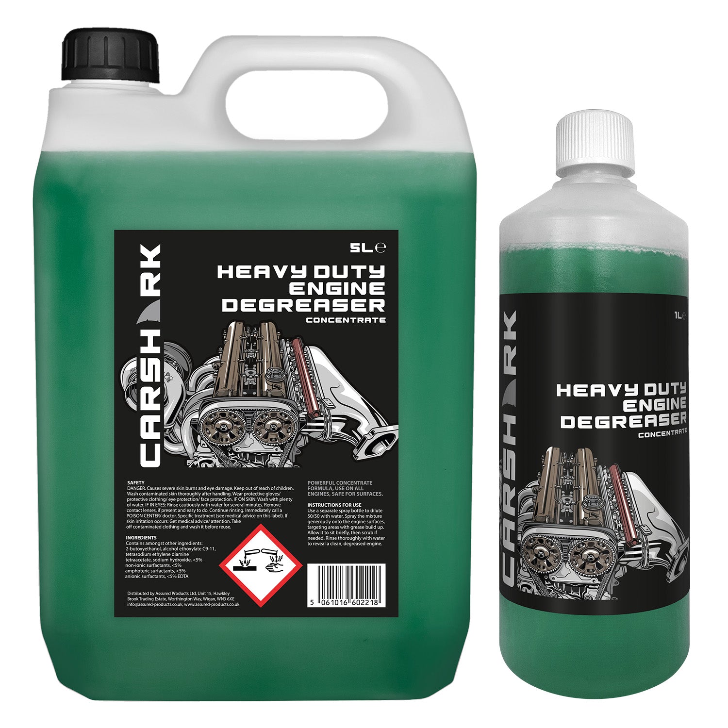 CARSHARK Engine Degreaser - Heavy Duty Concentrate