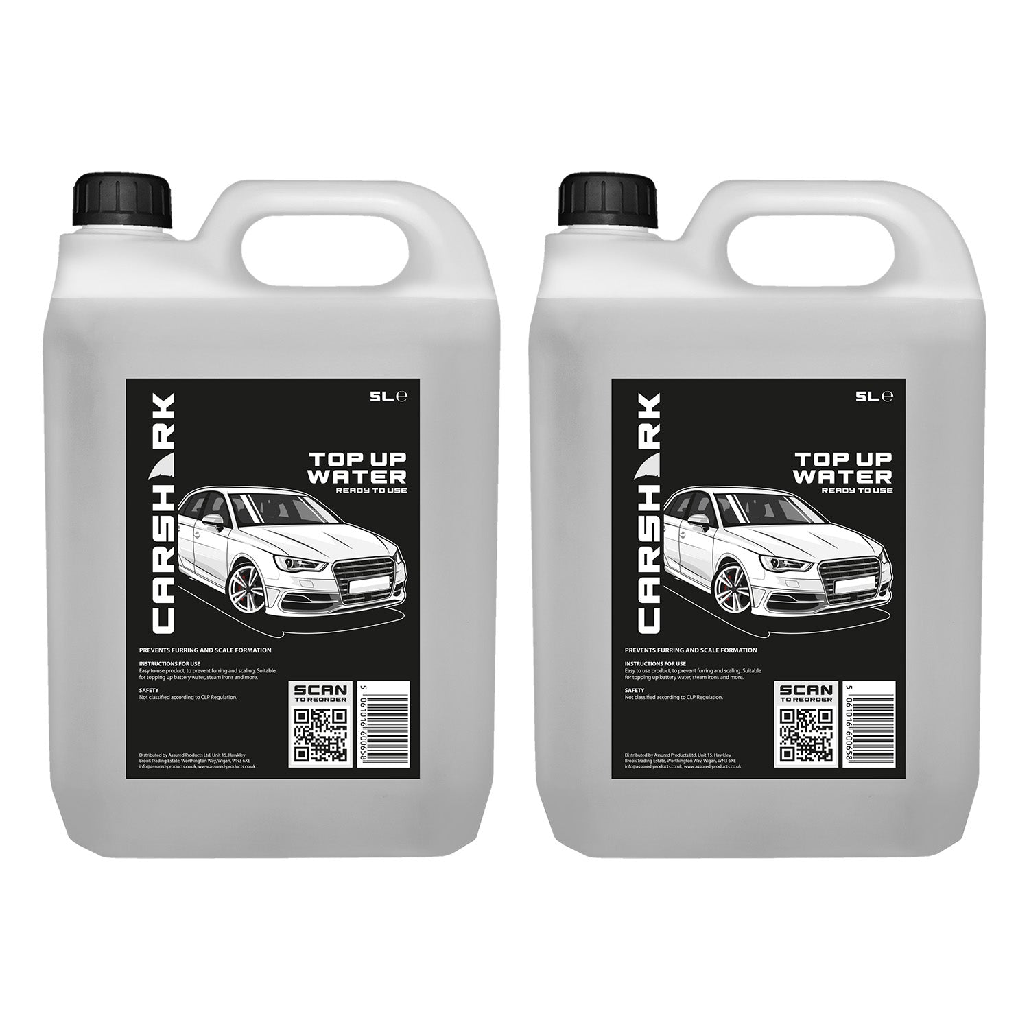 CARSHARK Top-Up Water - Deionised Water