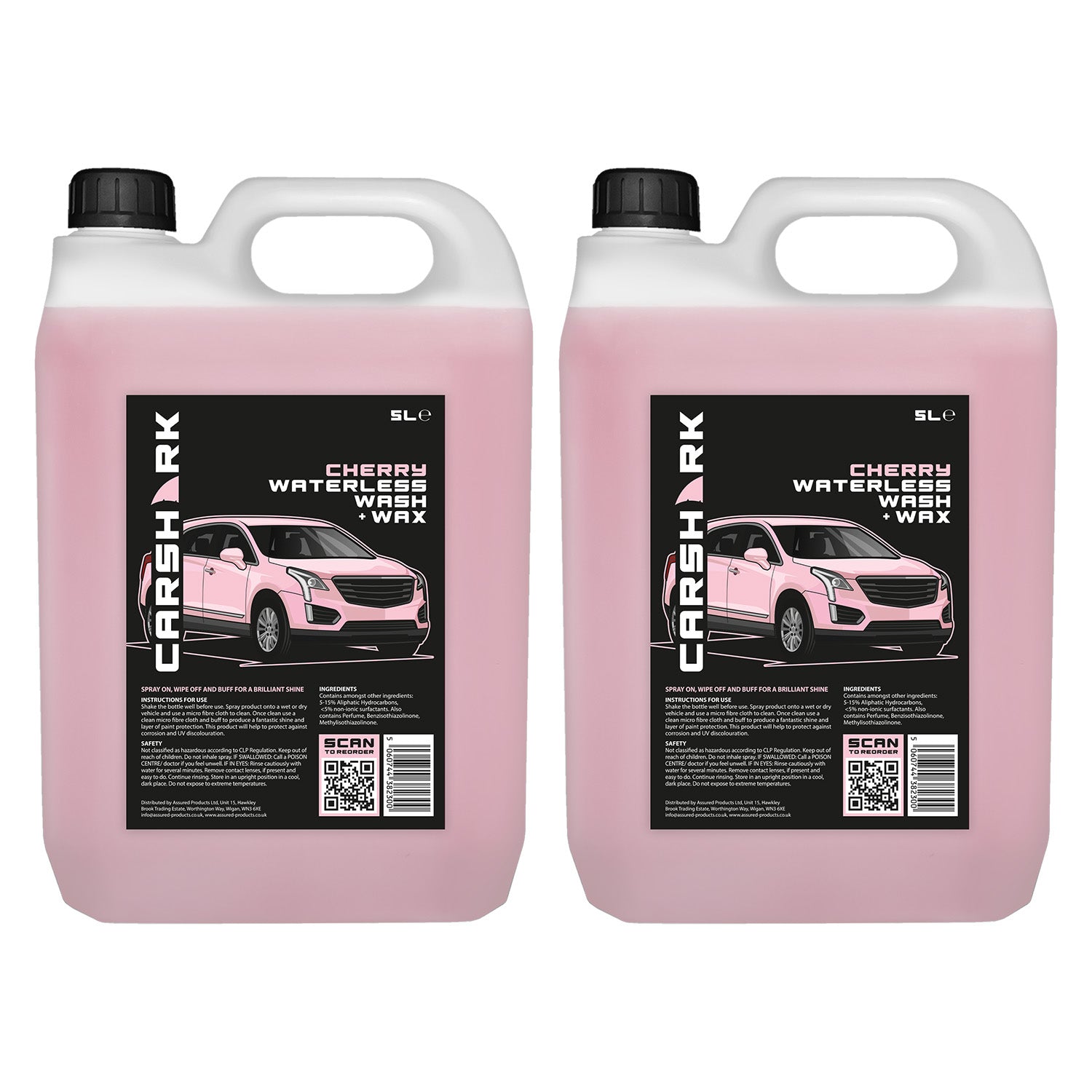 CARSHARK Waterless Wash & Wax - Cherry Blossom