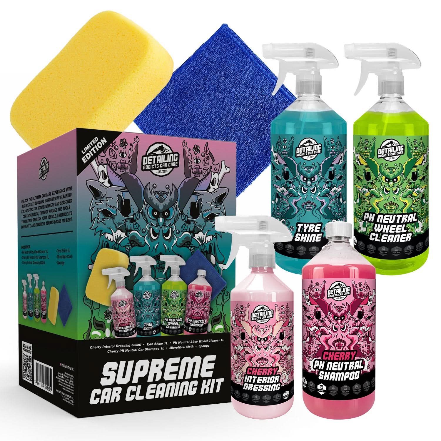 Detailing Addicts Supreme 6-Piece Car Cleaning Kit