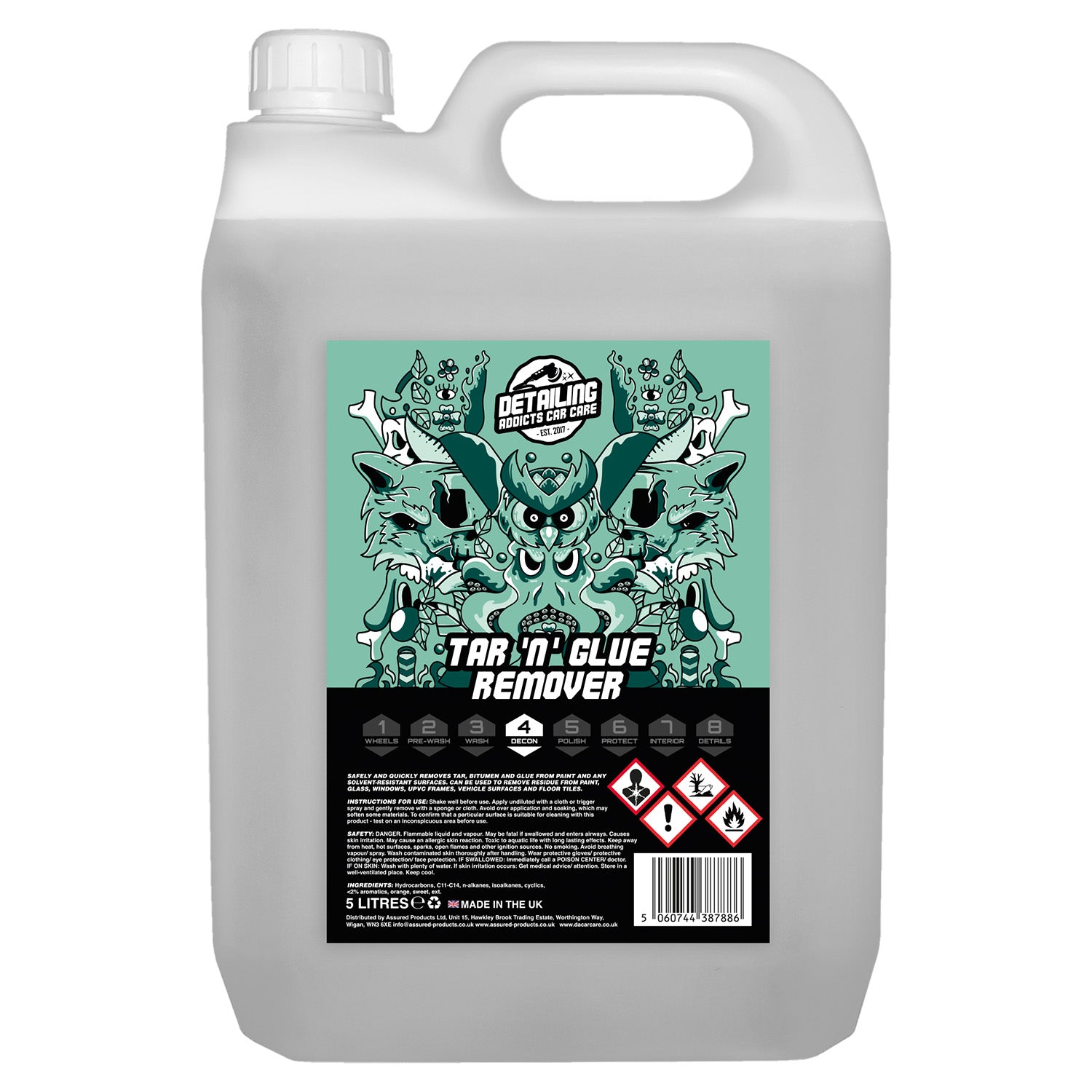 Tar and Glue Remover 5L - Detailing Addicts