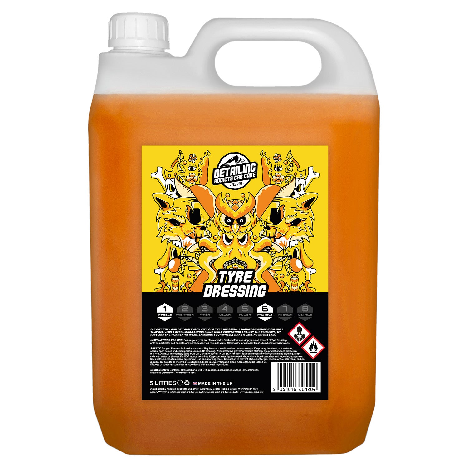 Tyre Dressing 5L - Detailing Addicts