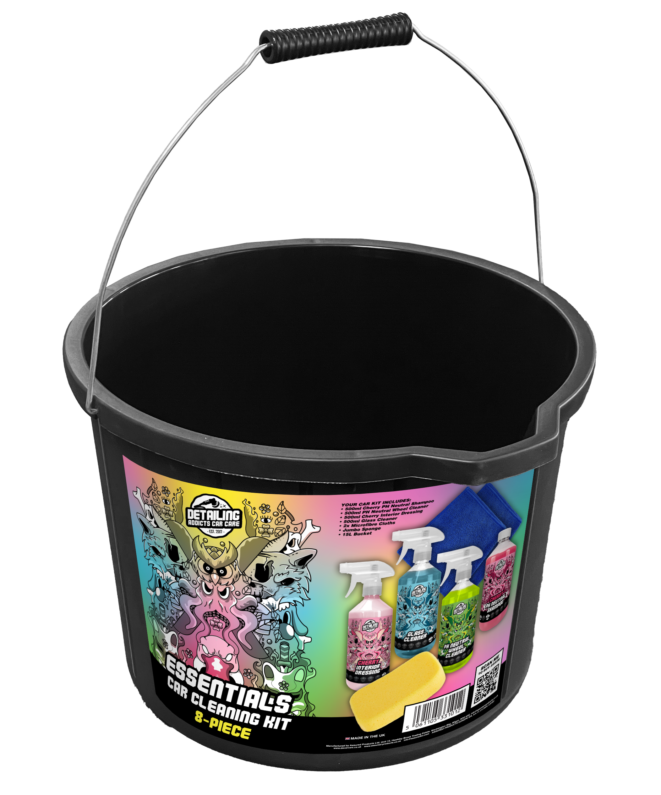 Detailing Addicts 8-Piece Car Cleaning Kit