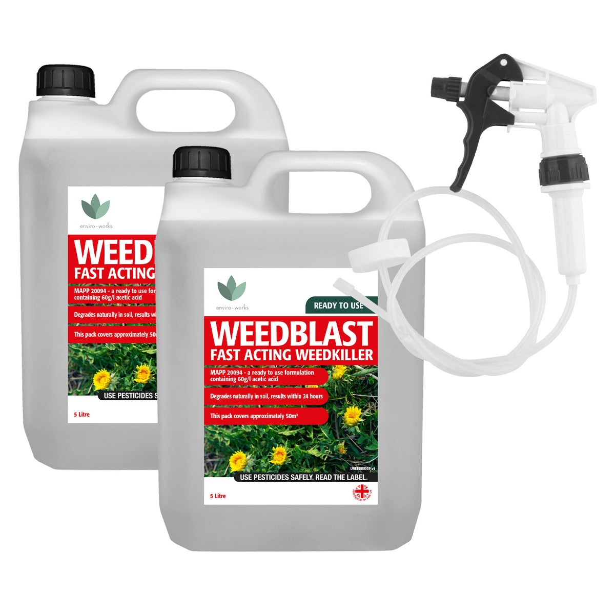 Enviro Works Weedblast Fast Acting Weedkiller