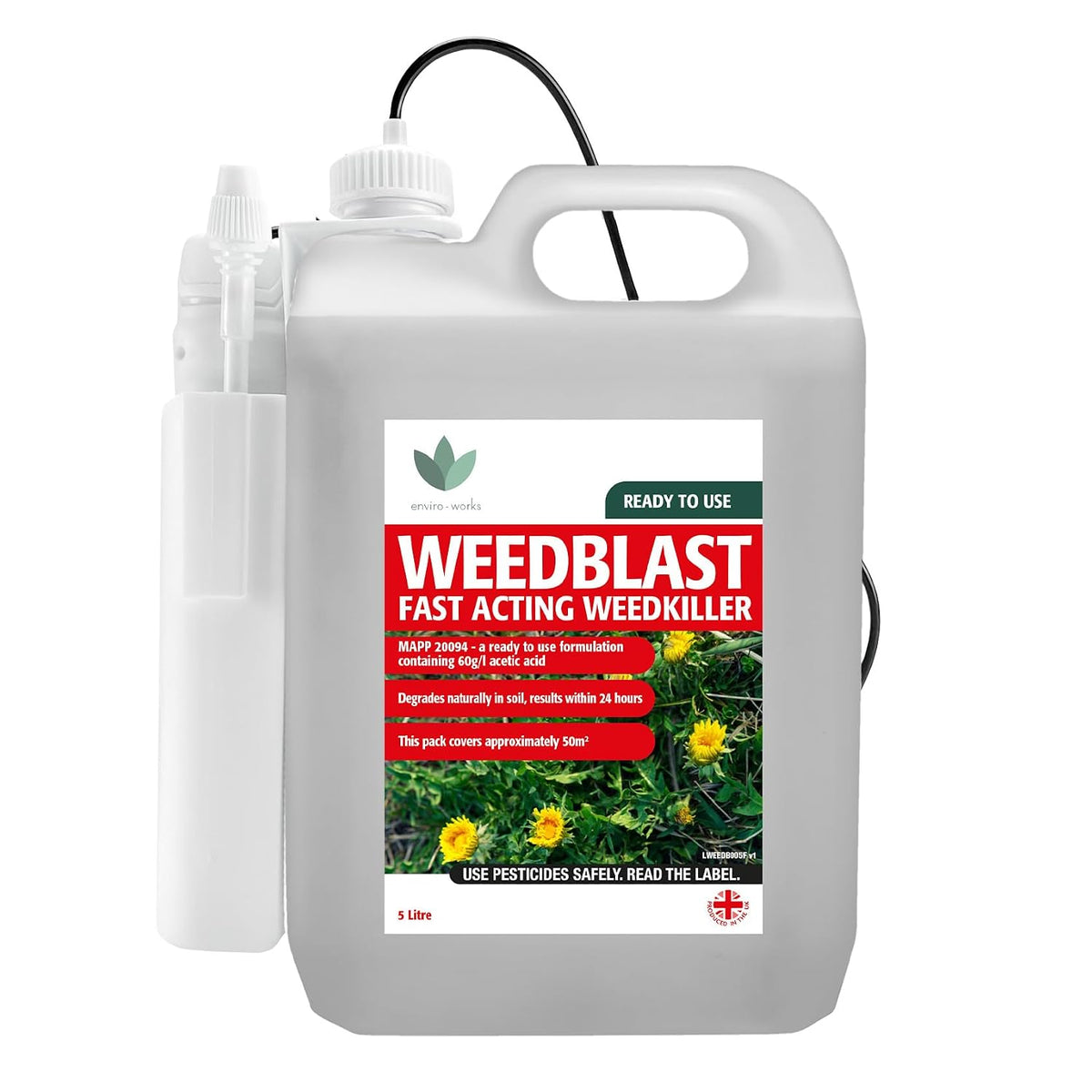 Enviro Works Weedblast Fast Acting Weedkiller