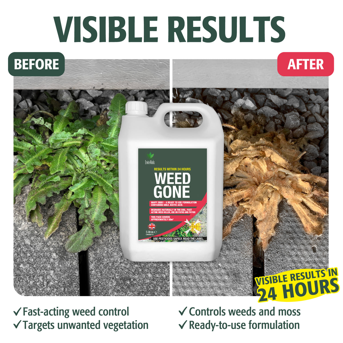 Enviro Works Weed Gone - Weedkiller