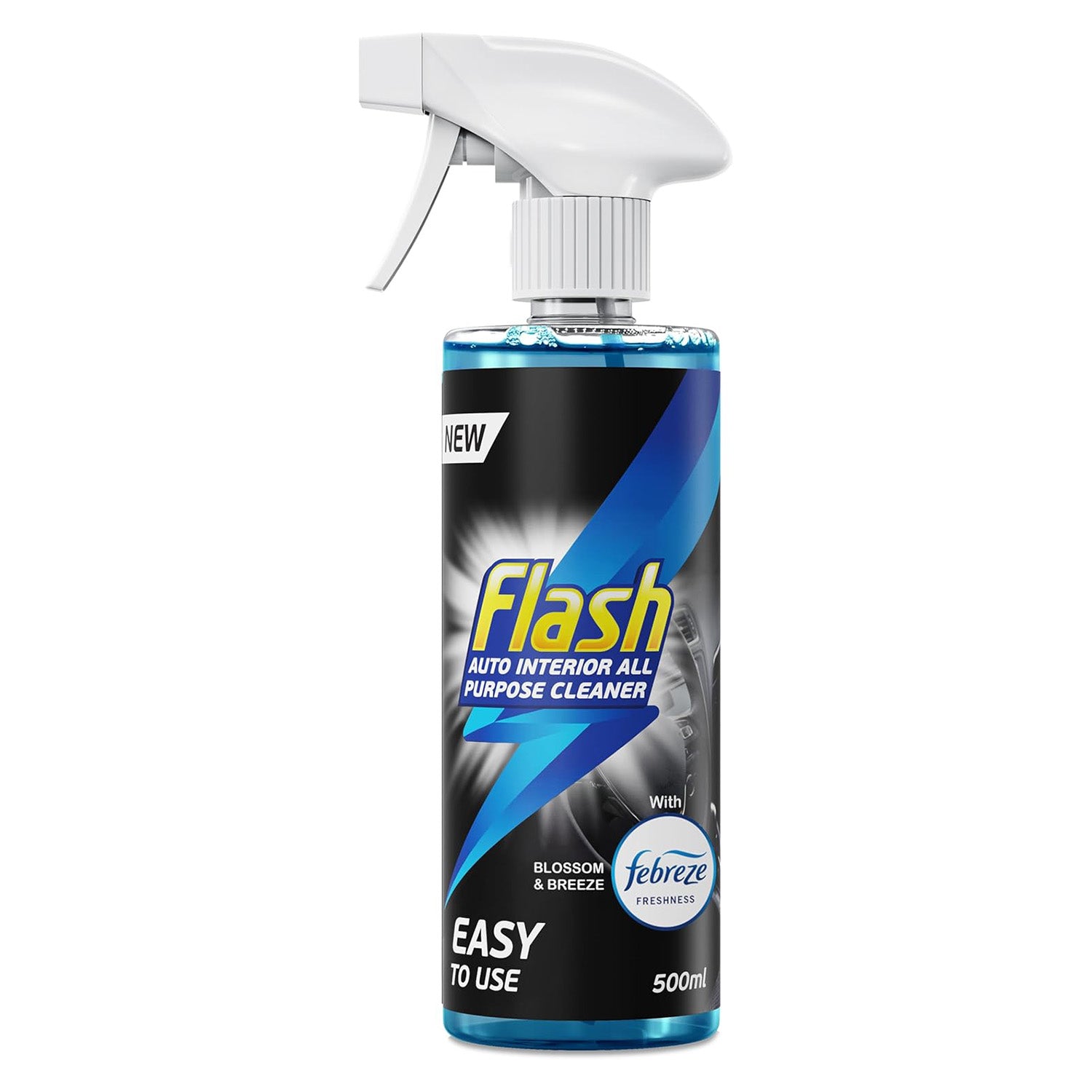 Flash Car Care All-Purpose Interior Cleaner - Febreze Blossom & Breeze Scent