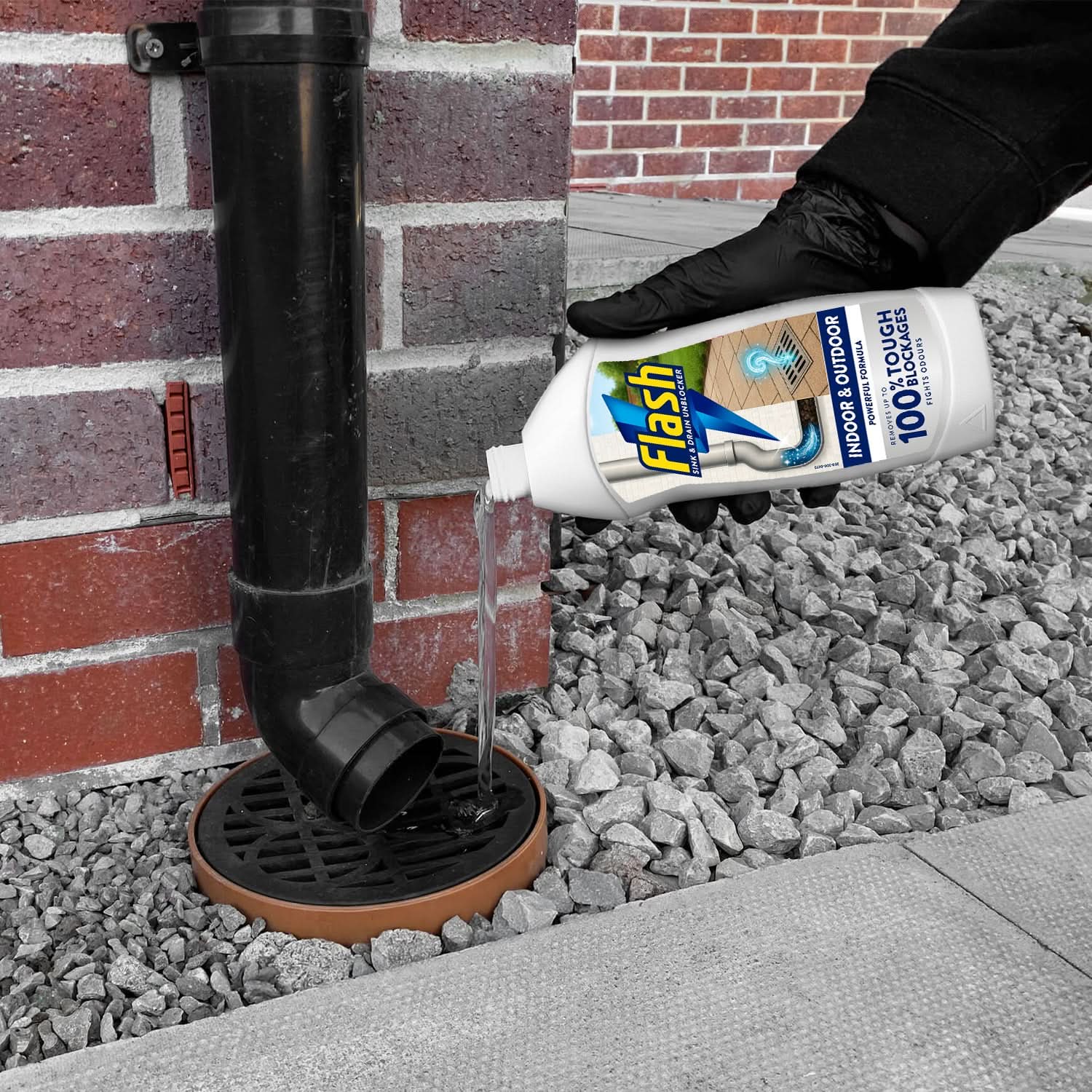 Flash Indoor & Outdoor Sink and Drain Unblocker