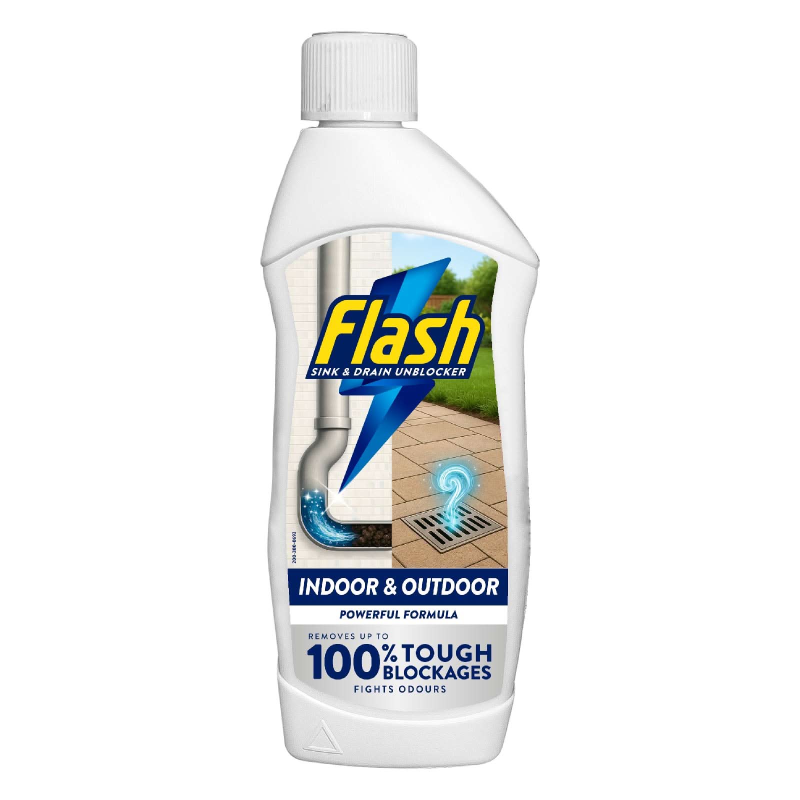 Flash Indoor & Outdoor Sink and Drain Unblocker