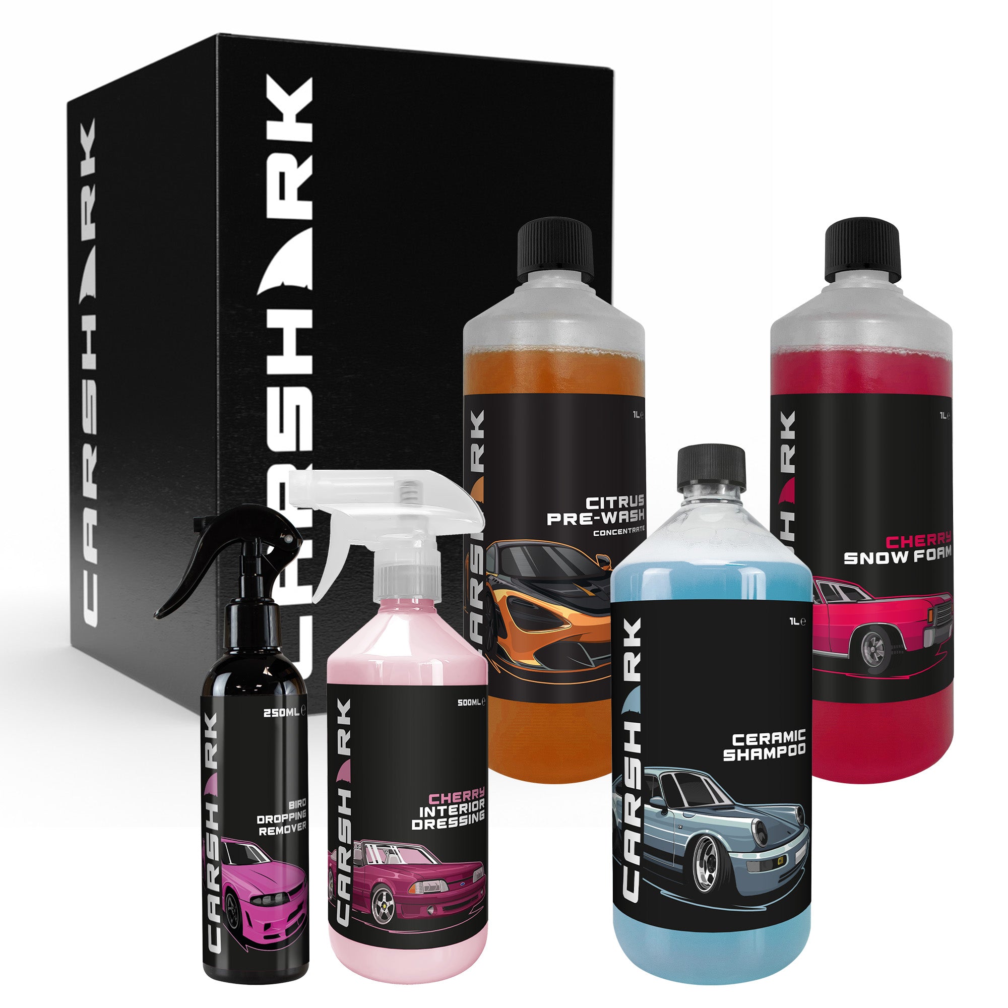 CARSHARK Hero Car Cleaning Kit - Gift Box