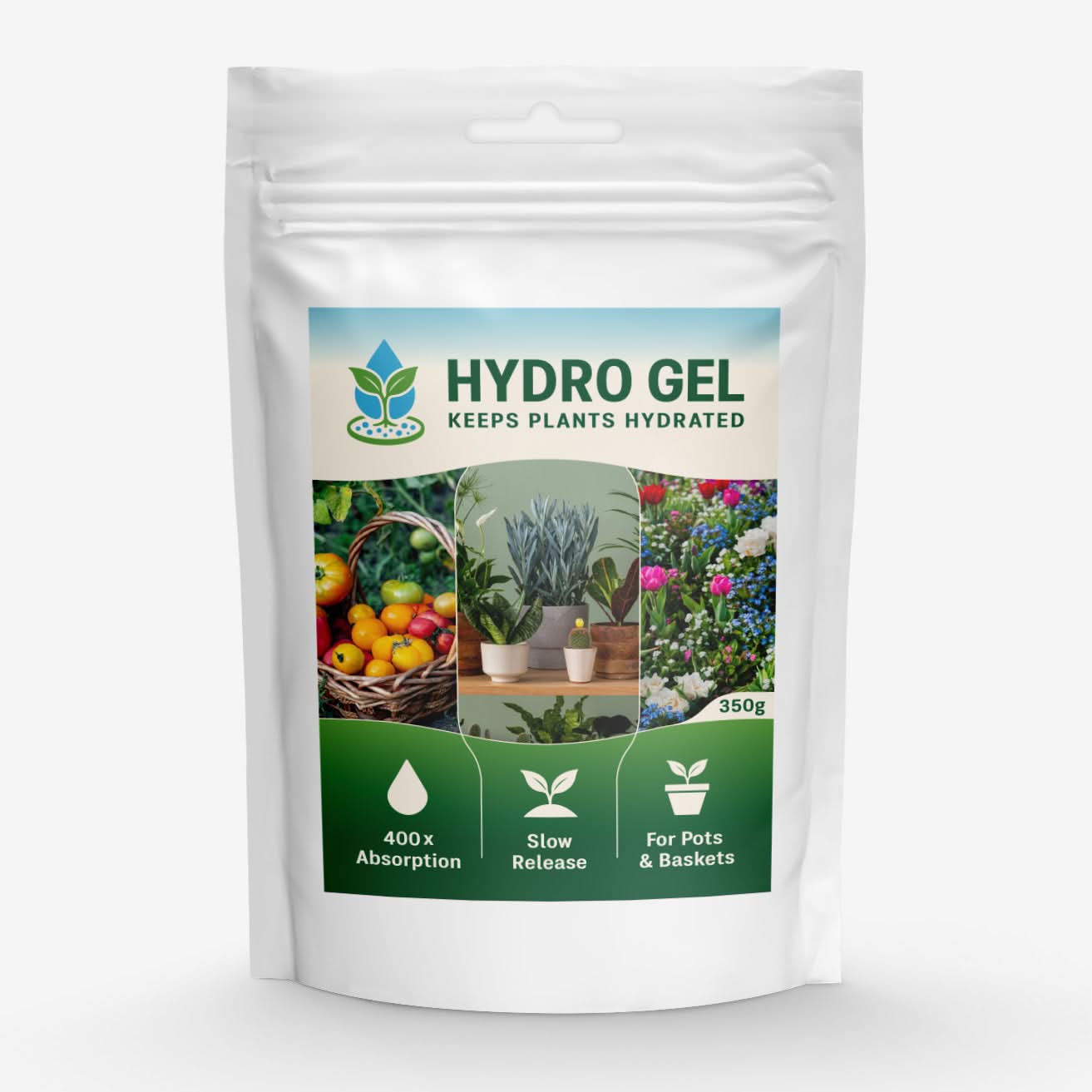Hydro Gel - Keeps Plants Hydrated