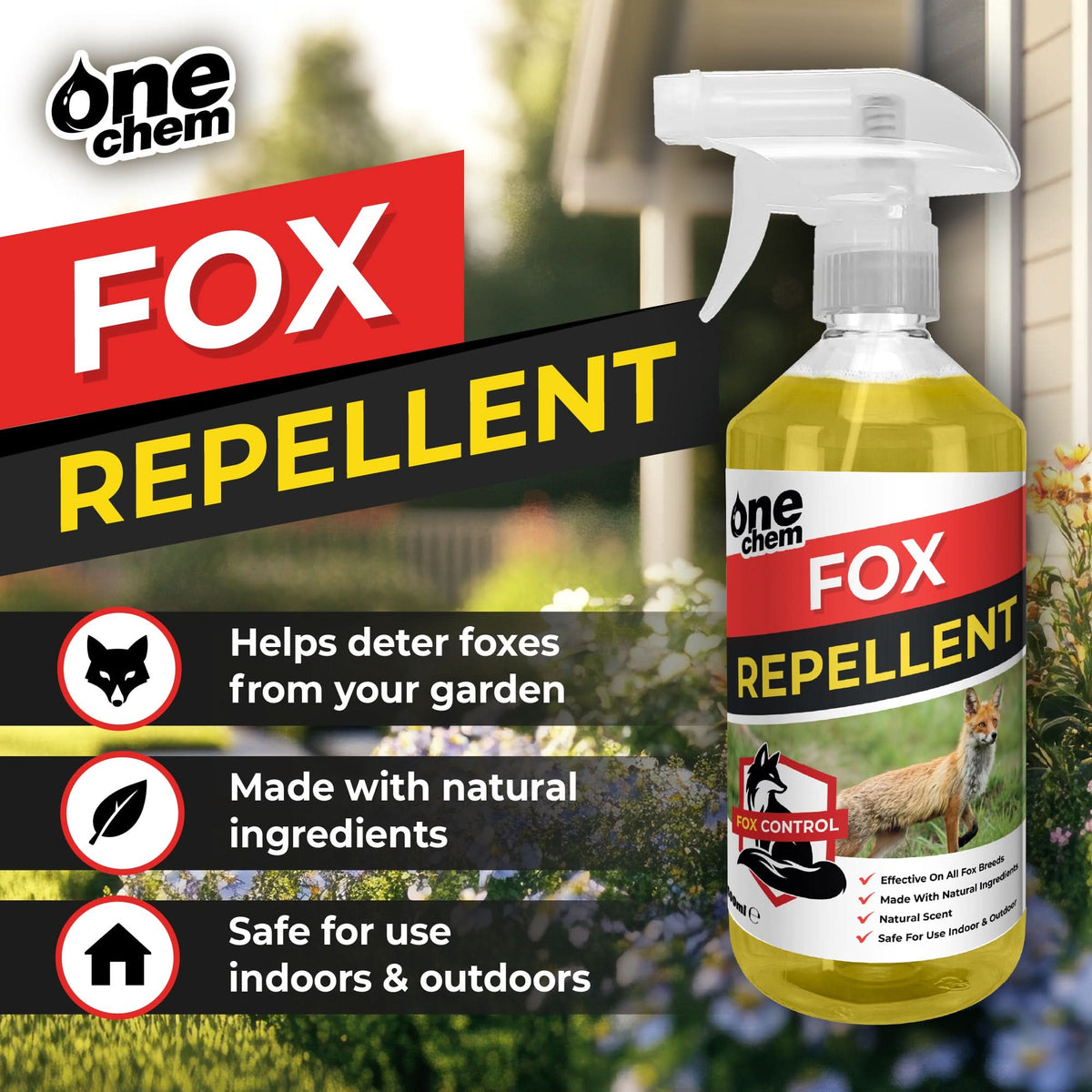 One Chem Fox Repellent – Ready to Use