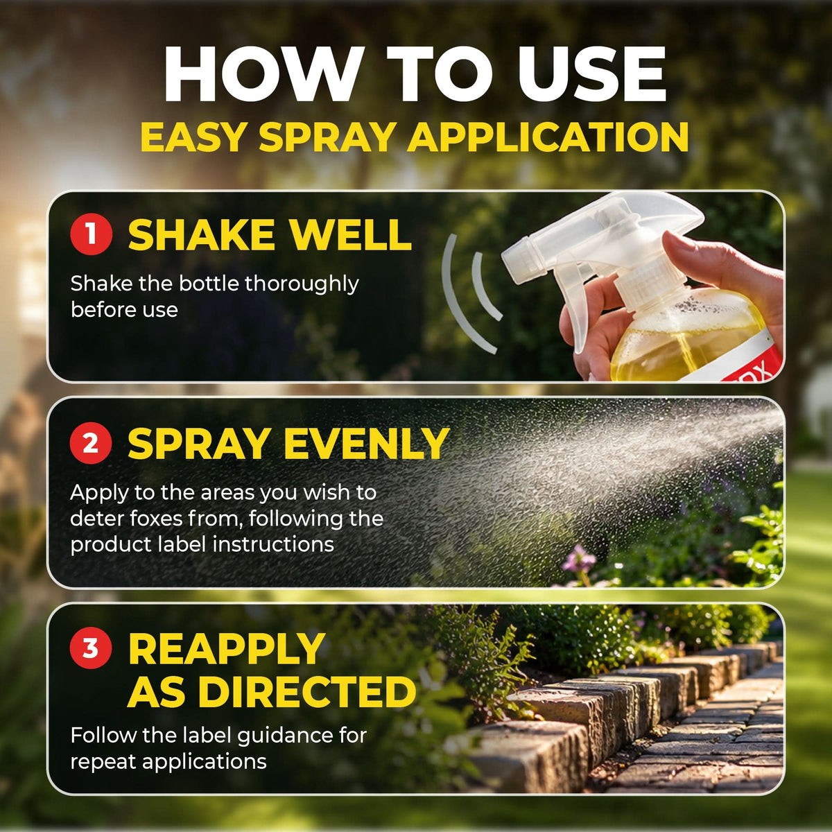 One Chem Fox Repellent – Ready to Use