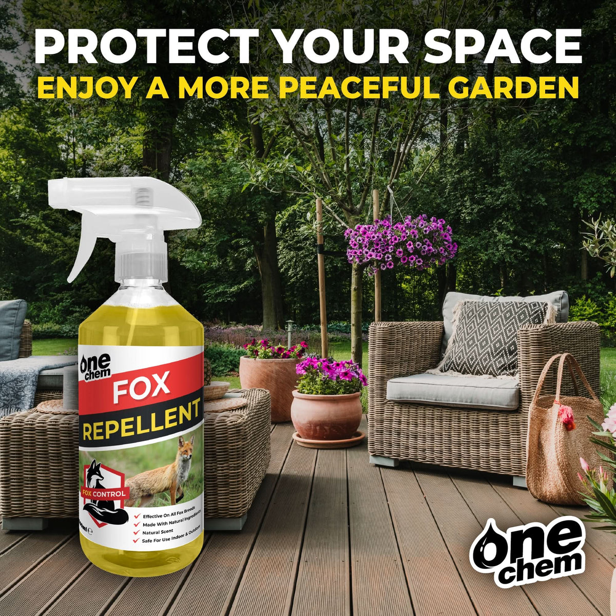 One Chem Fox Repellent – Ready to Use