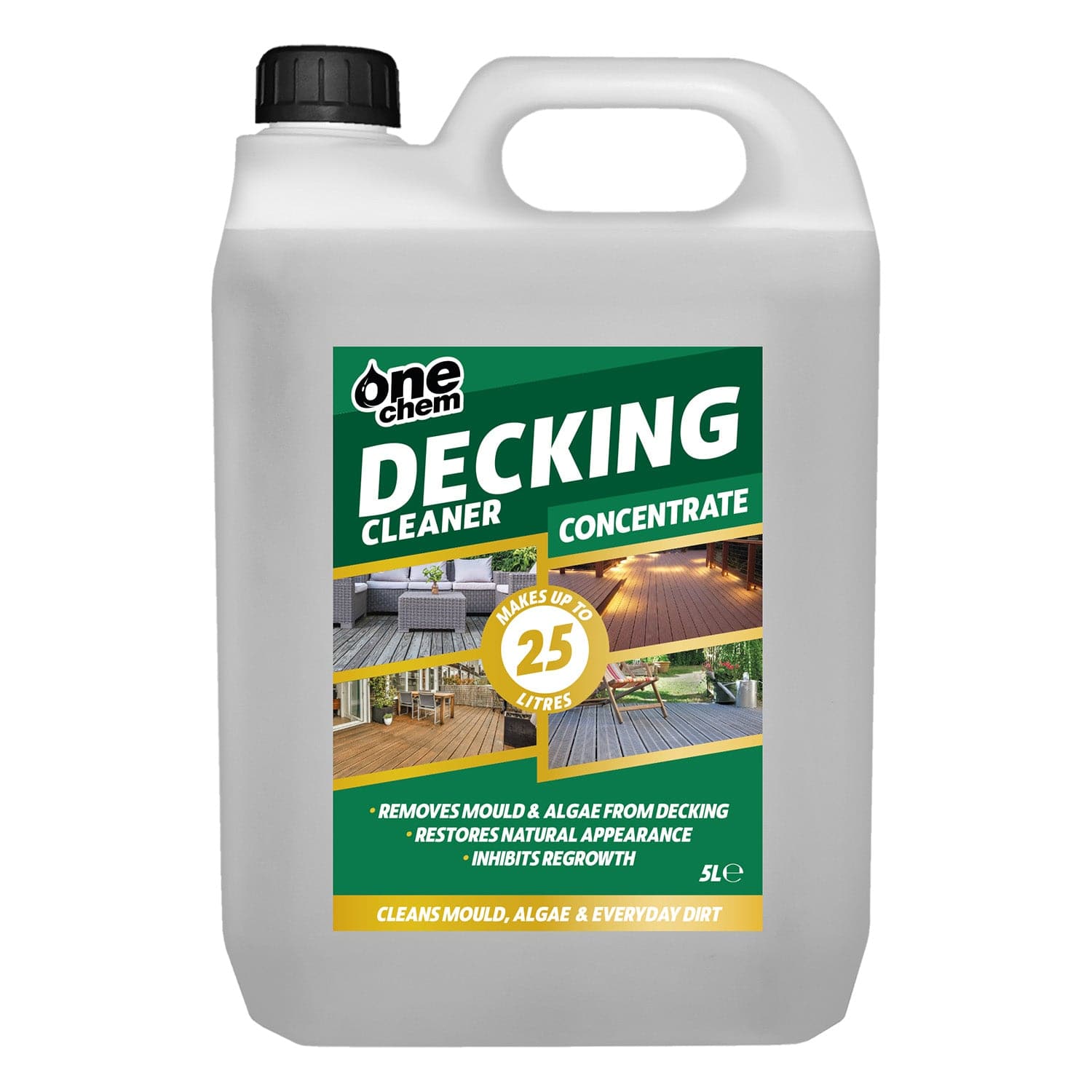 One Chem Decking Cleaner 5 Litre Concentrate