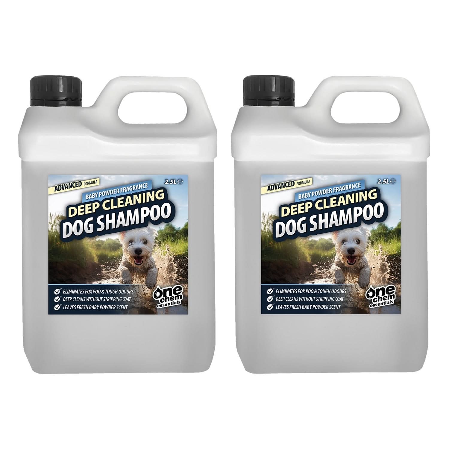 One Chem Essentials Deep Cleaning Dog Shampoo - Baby Powder