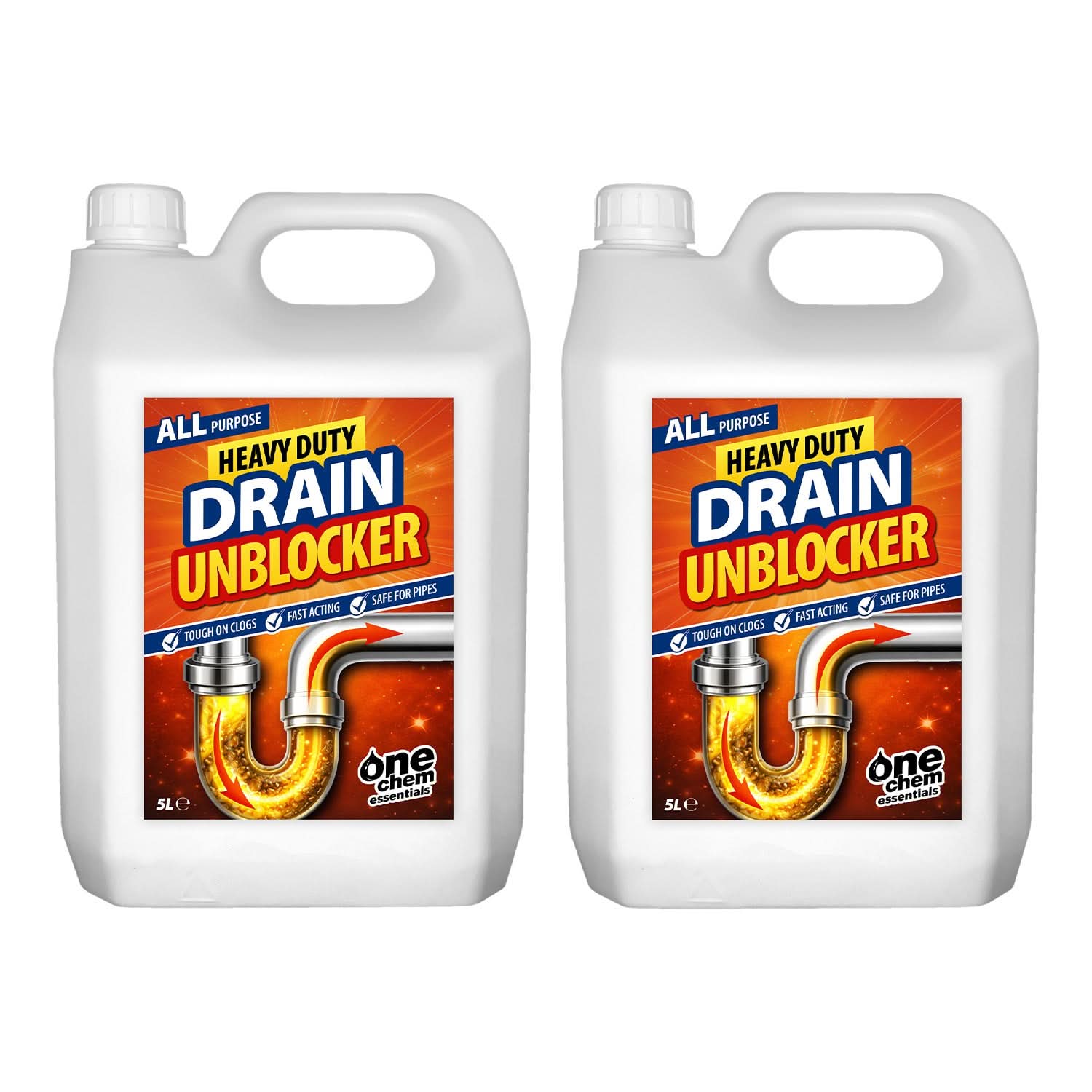 One Chem Essentials Heavy Duty Drain Unblocker