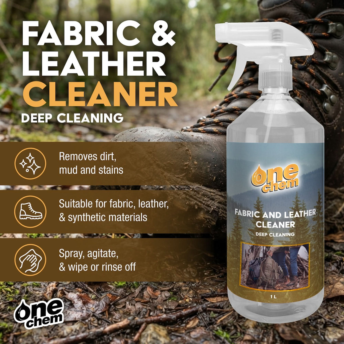 One Chem Outdoor Cleaning & Waterproofing Gift Box Kit