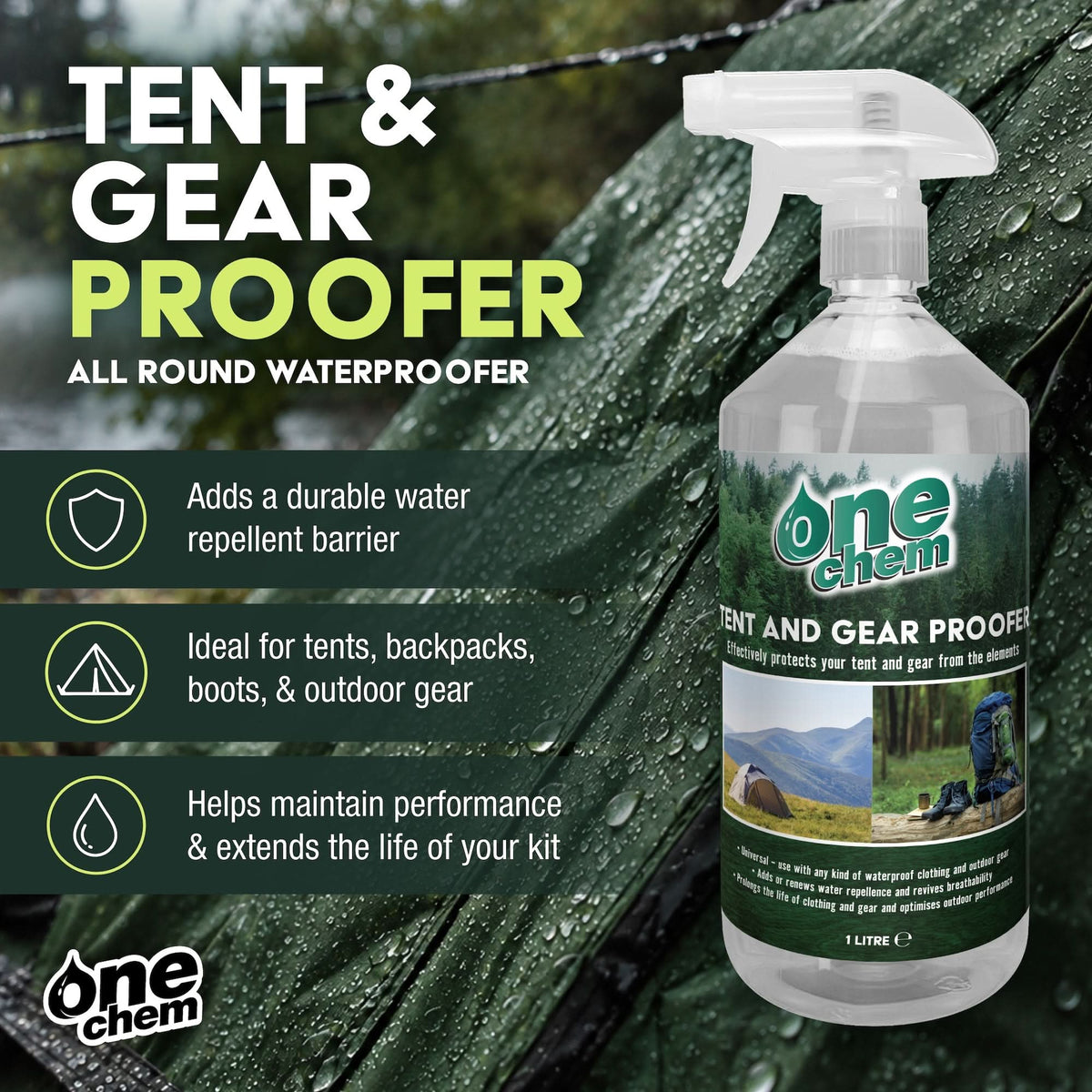 One Chem Outdoor Cleaning & Waterproofing Gift Box Kit