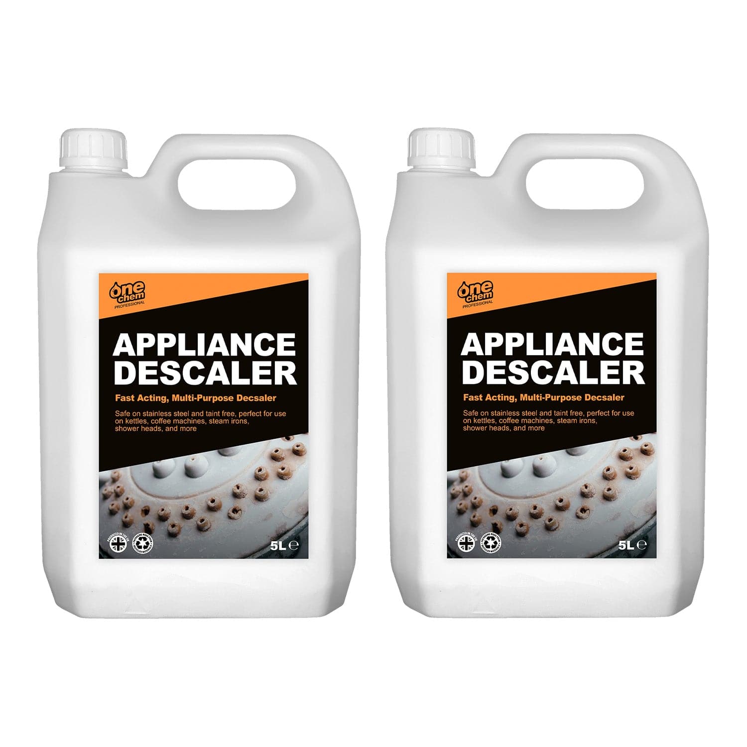 One Chem Professional Appliance Descaler 2 x 5 Litres