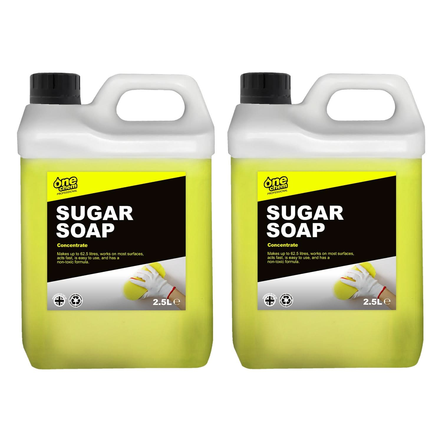 One Chem Professional Sugar Soap Concentrate 2 x 2.5L