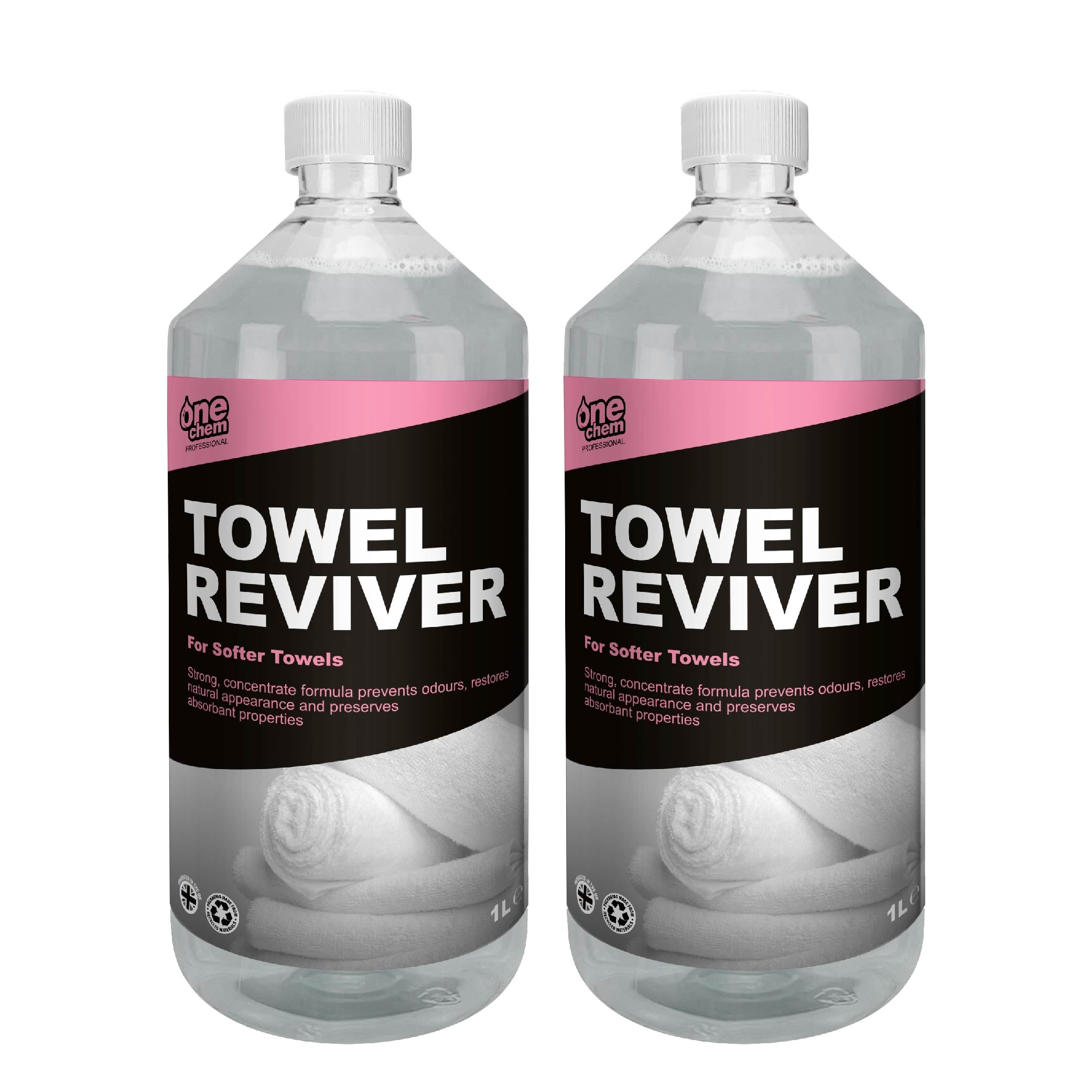 One Chem Professional - Towel Reviver and Softener 2 x 1 Litre Concentrate