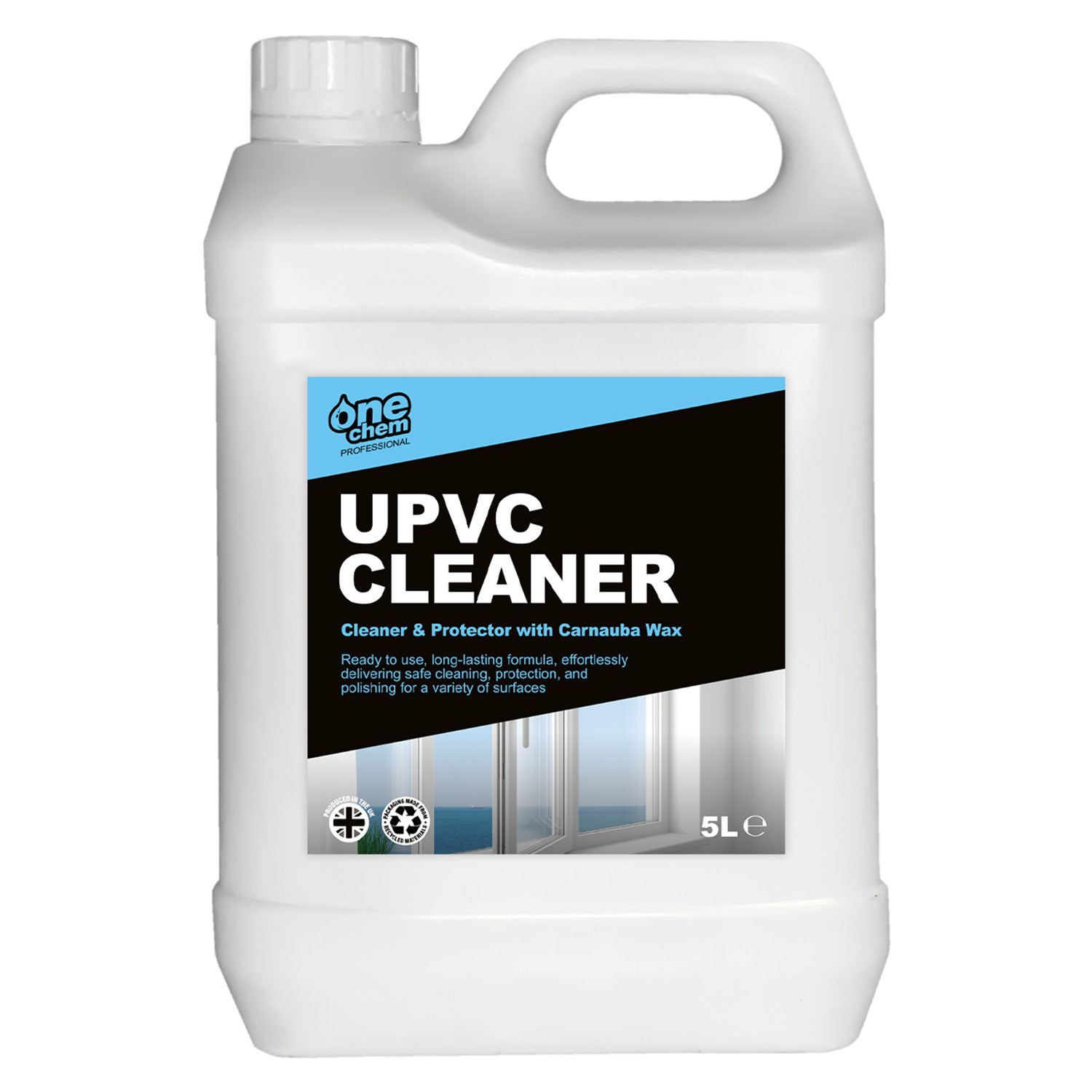 One Chem Professional UPVC Cleaner & Protector 2.5L with Long Hose Trigger