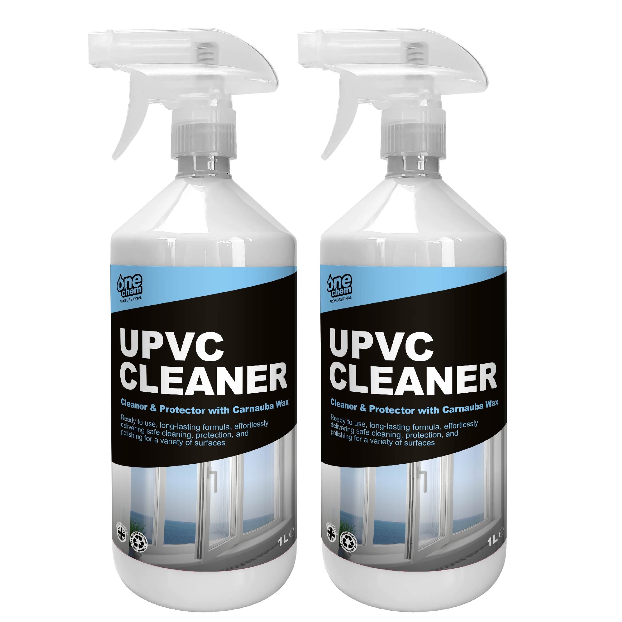 One Chem Professional UPVC Cleaner & Protector 2 x 1 L