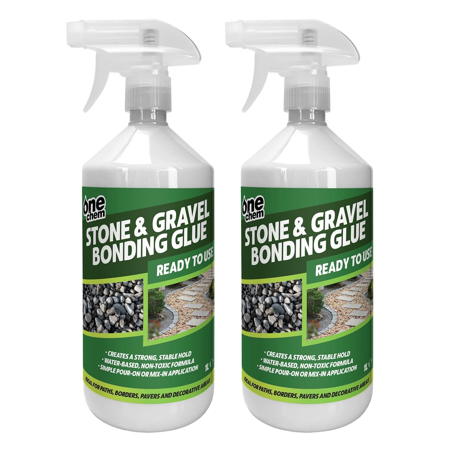 One Chem Stone & Gravel Glue - Ready to Use